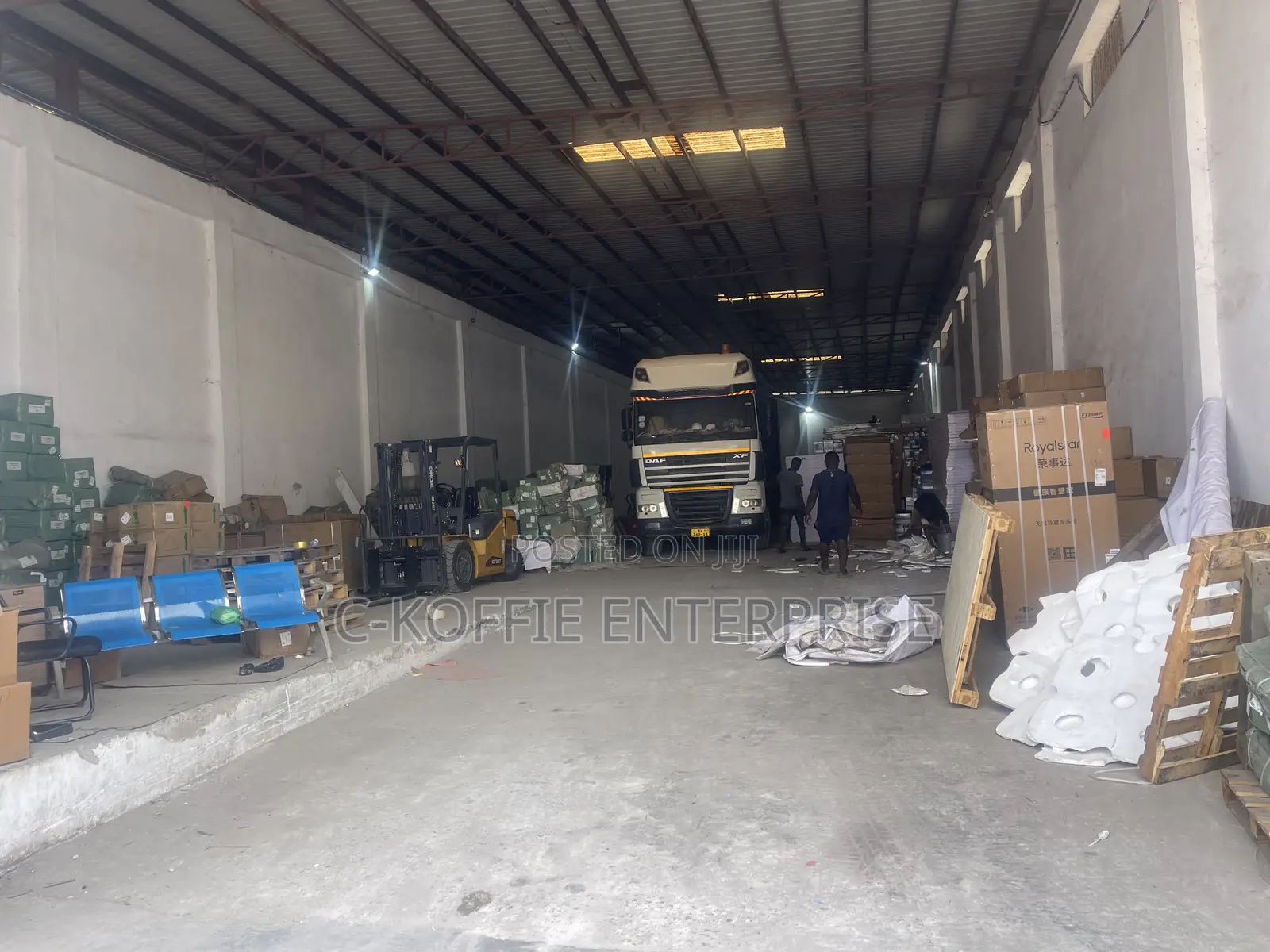 600 SQM Warehouse at Accra Central for Rent