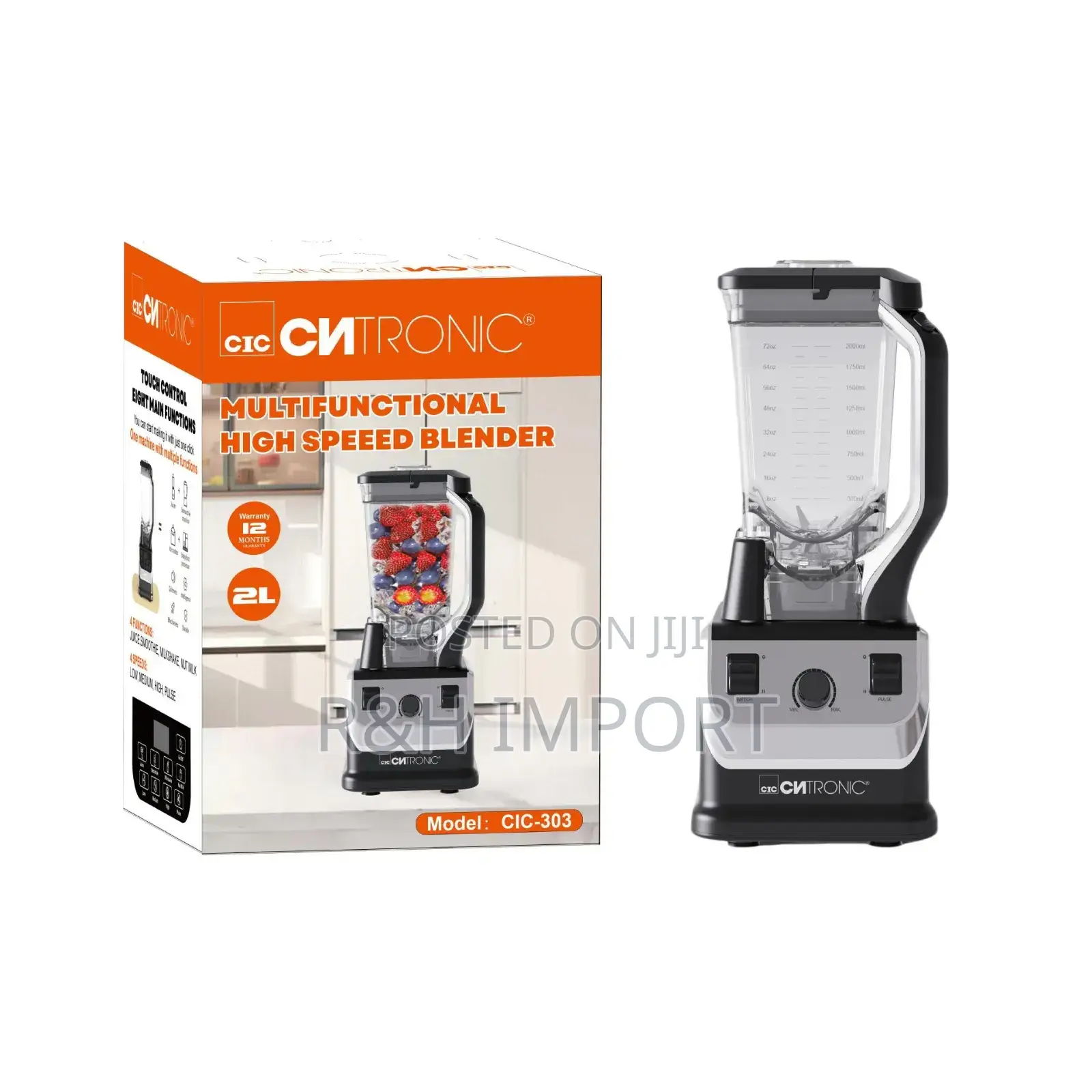Cntronic Multifunctional High Speed Commercial Blender