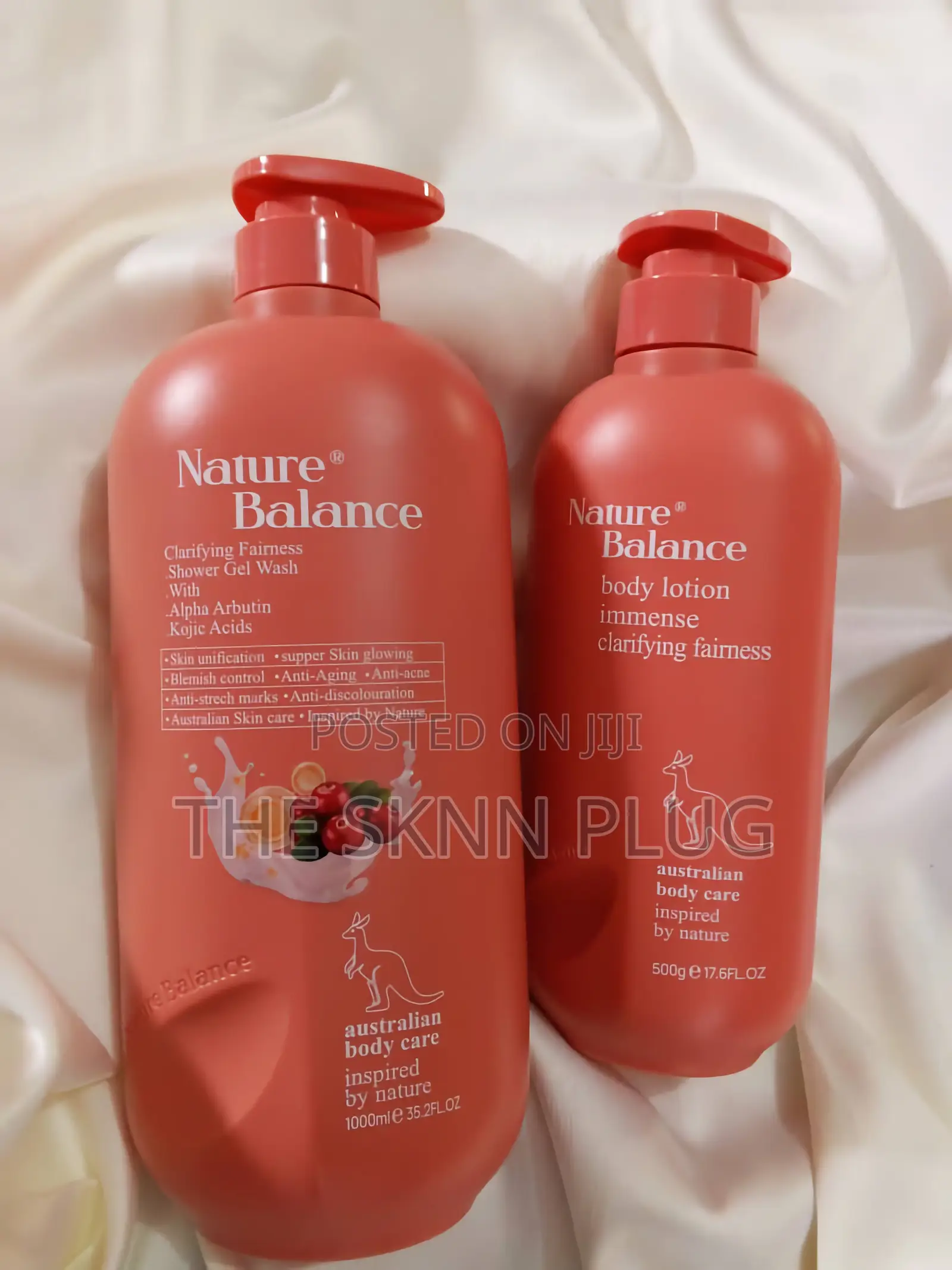 Nature Balance Lotion and Shower Gel