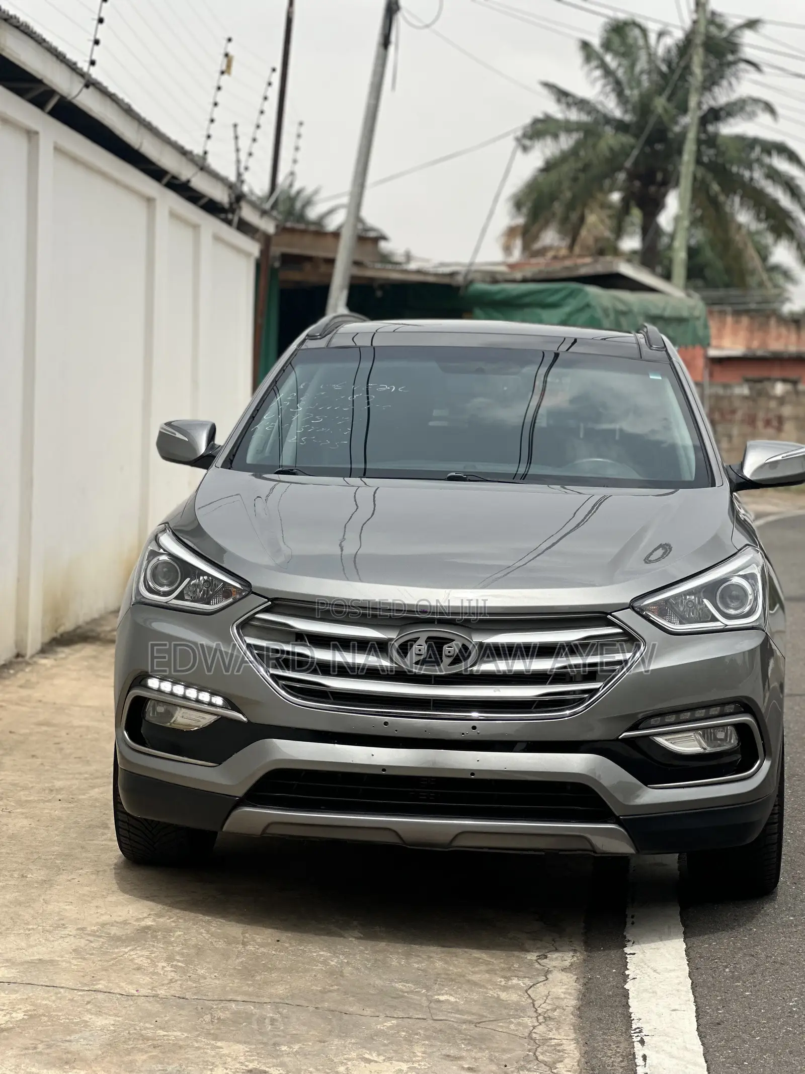 Hyundai Santa Fe SE AWD 2017 Gray