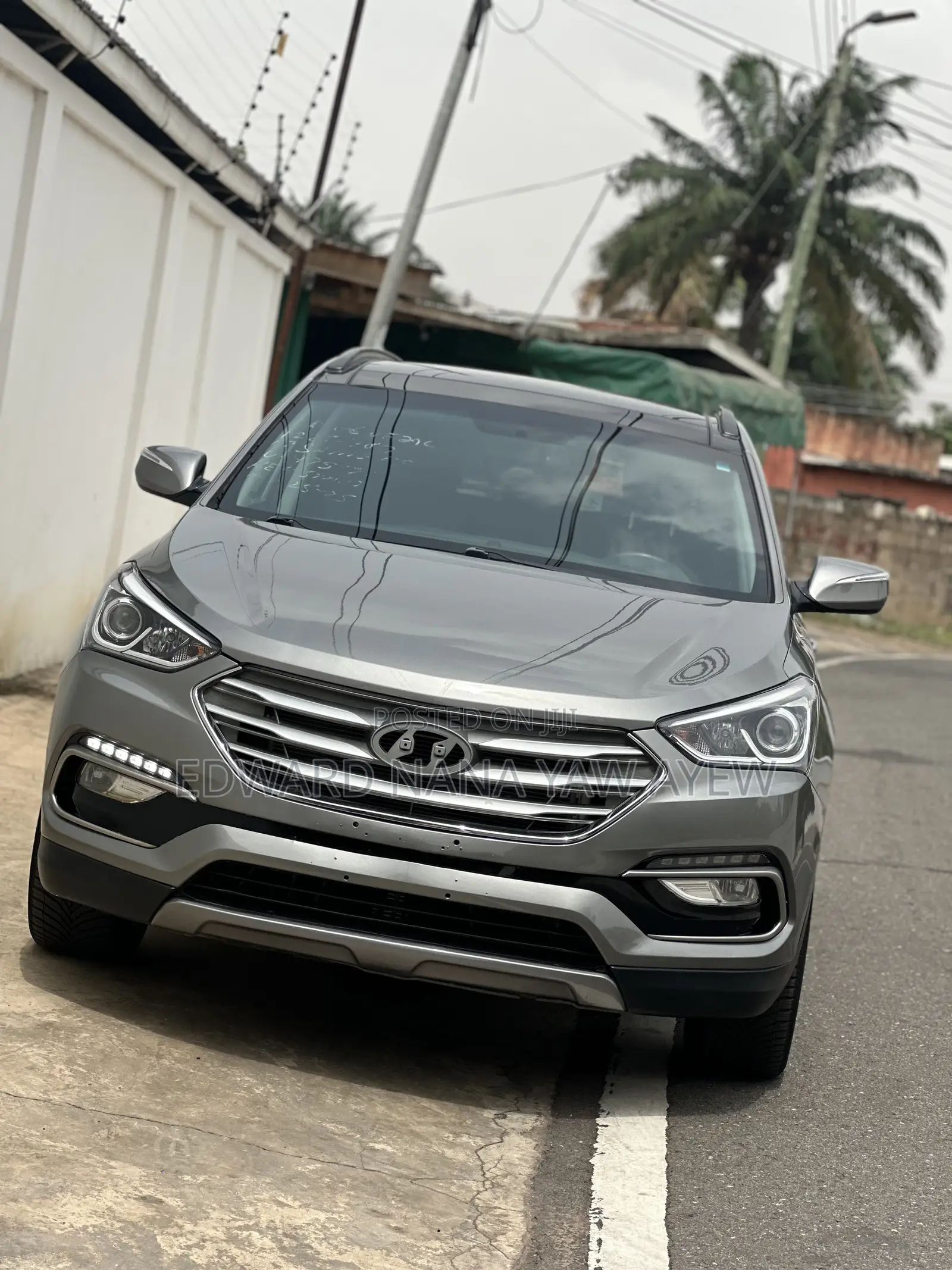 Hyundai Santa Fe SE AWD 2017 Gray