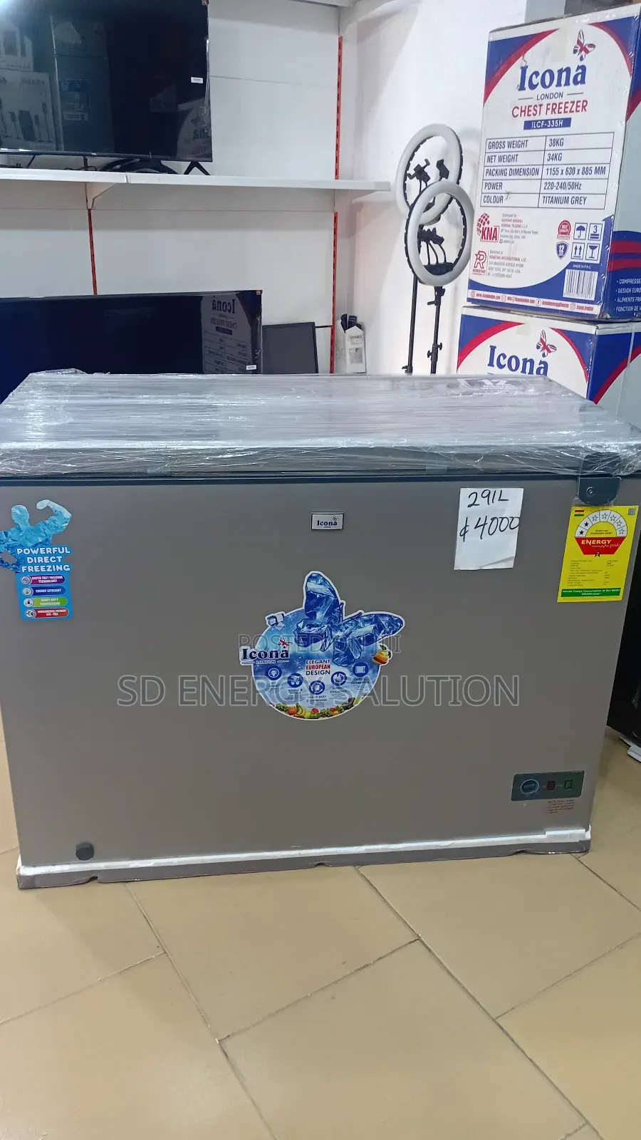 Icona 291l Freezer – Freshness Meets Simplicity