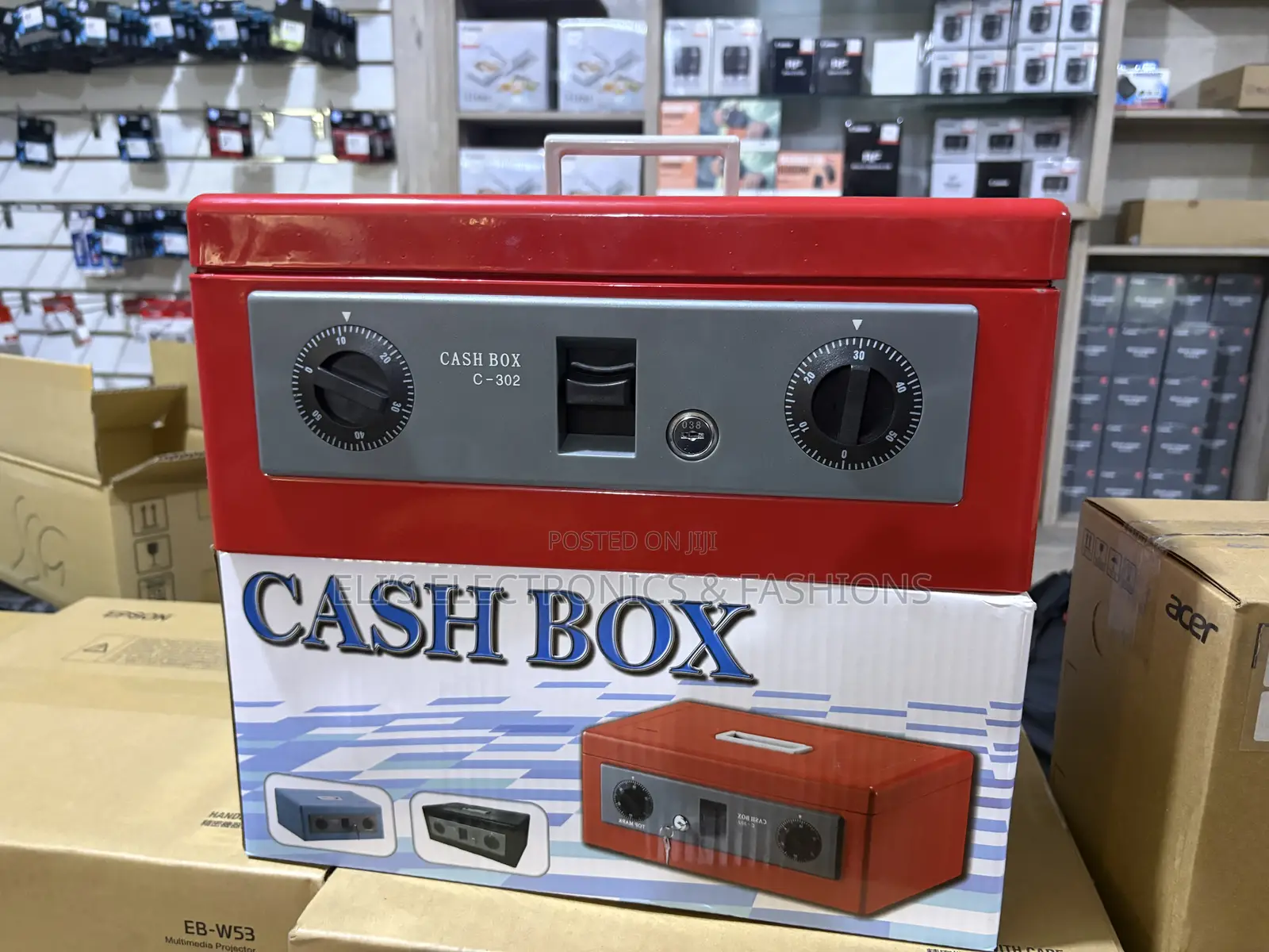 Metal Cash Box C -302