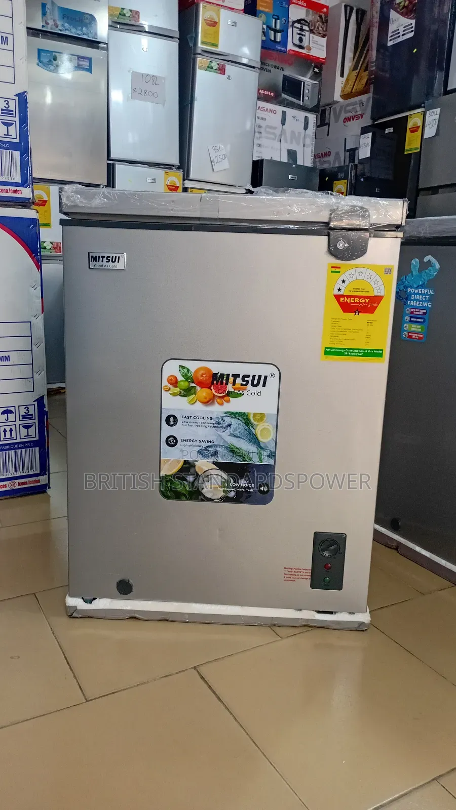 Mitsui Energy Saving Chest Freezer – Silent Operation Mitsui 137l