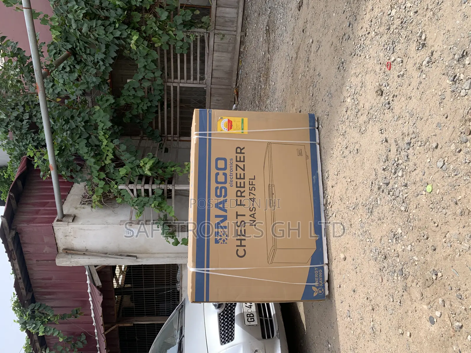 Brand New 400 Liters Singledoor Nas475fl Grey Electric Freezer