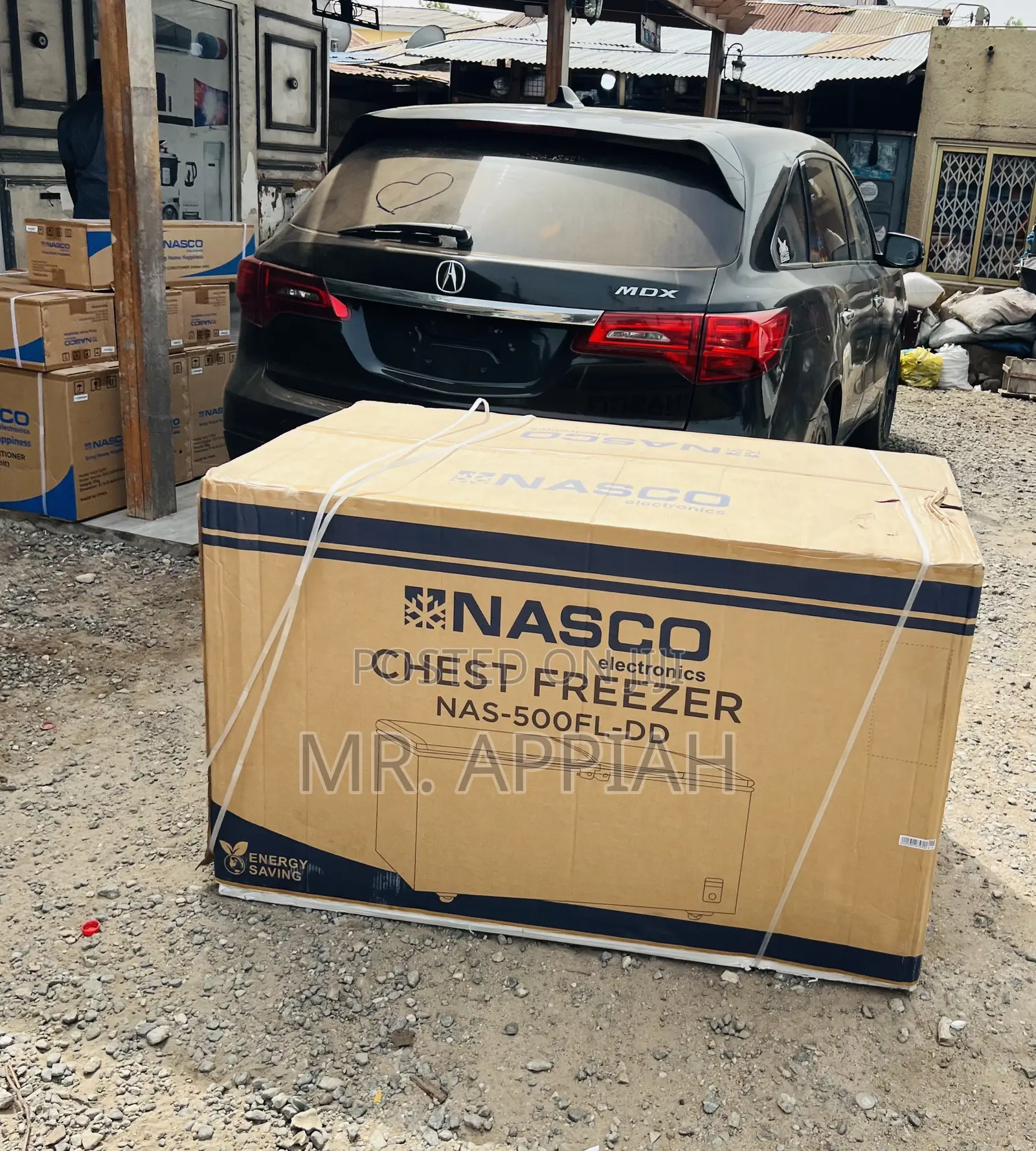 Sealed in Box Nasco Nas500fl 425liters 2 Door Chest Freezer 