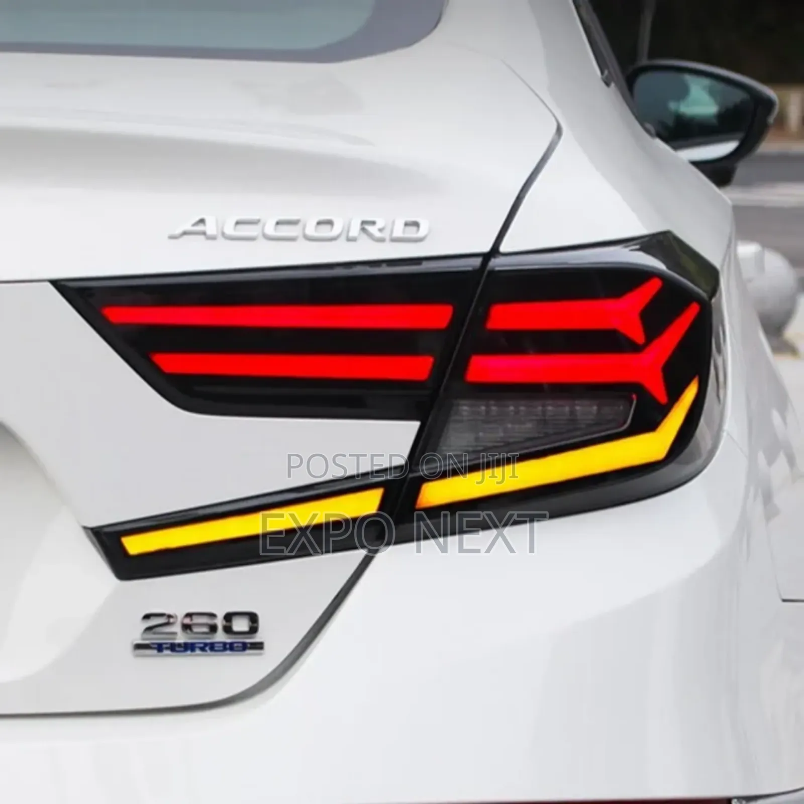 Honda Accord 10th Tail Light For Upgrade Smoke/Tinted 2018-2022