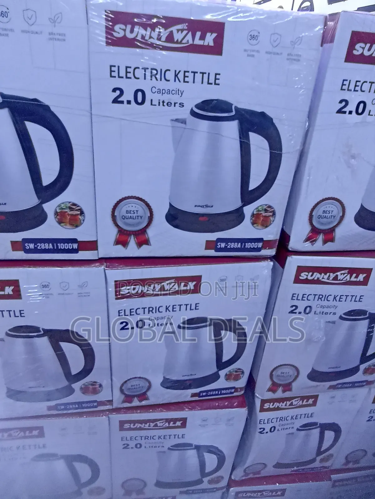 Sunny Walk Electric Kettle 2l