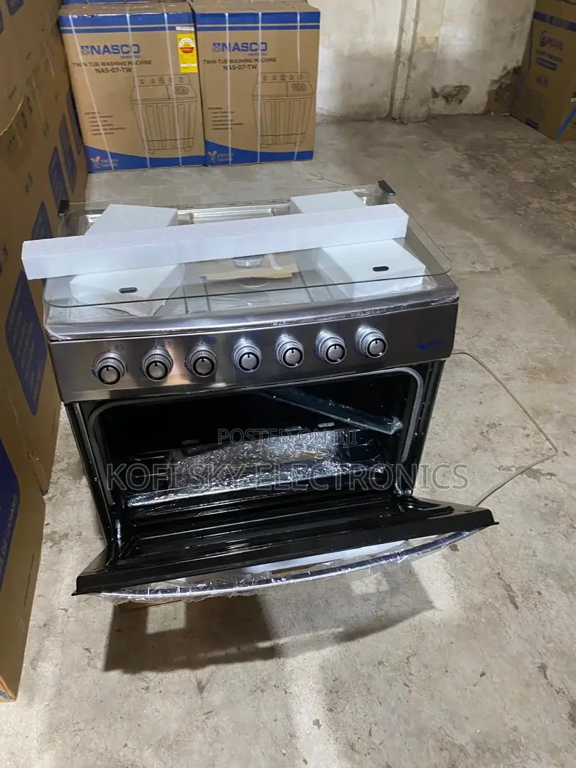 Pearl 80x60 5burner Gas Cooker Oven and Grill