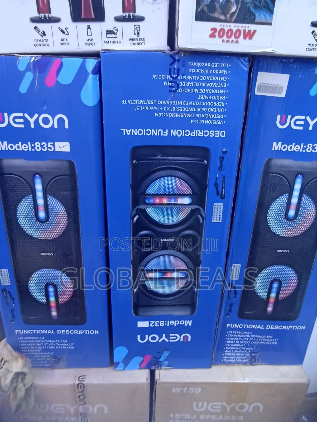 Ueyon Karaoke Microphone Wireless Party Speaker