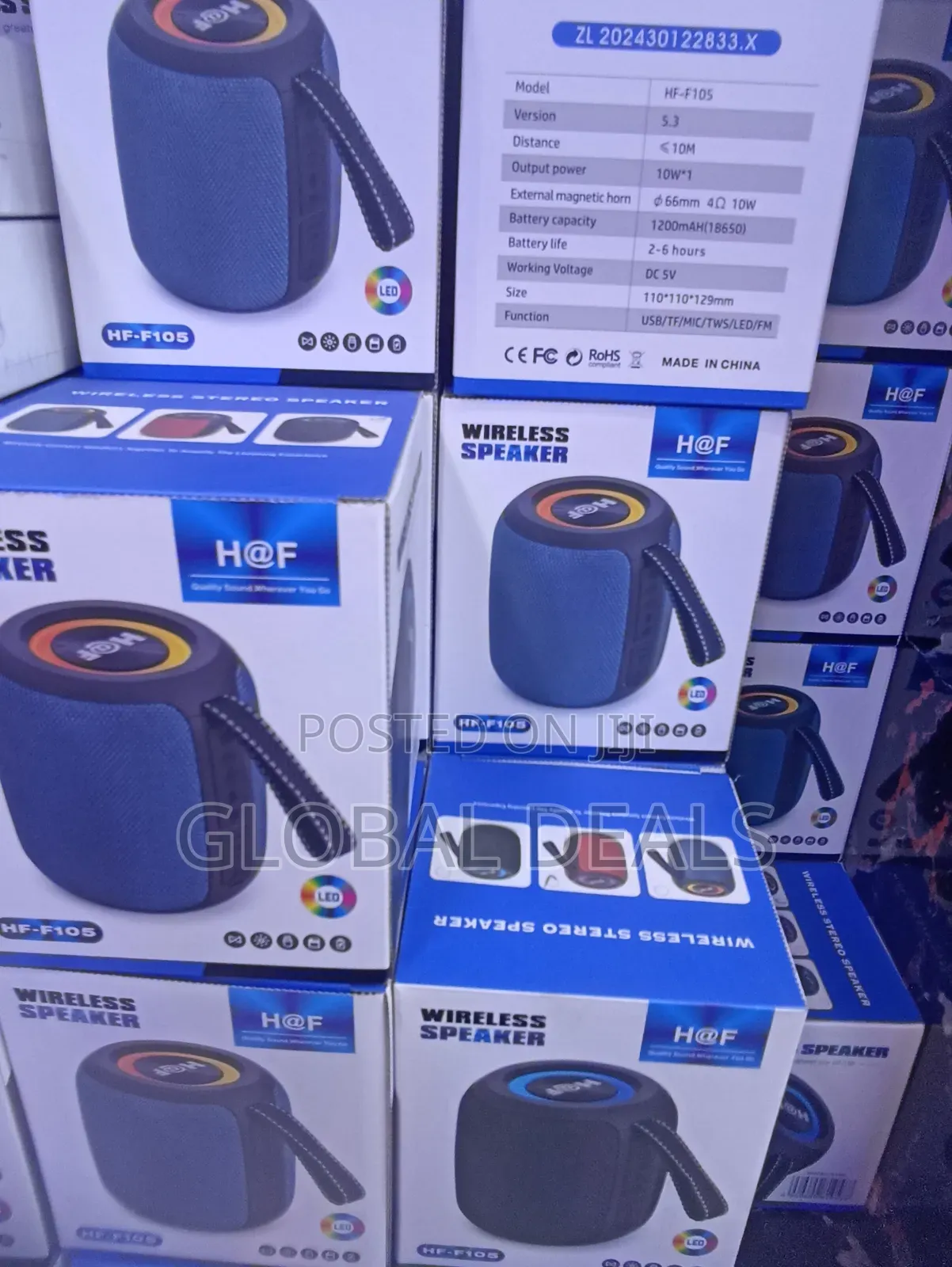 H at F Wireless Speaker F105