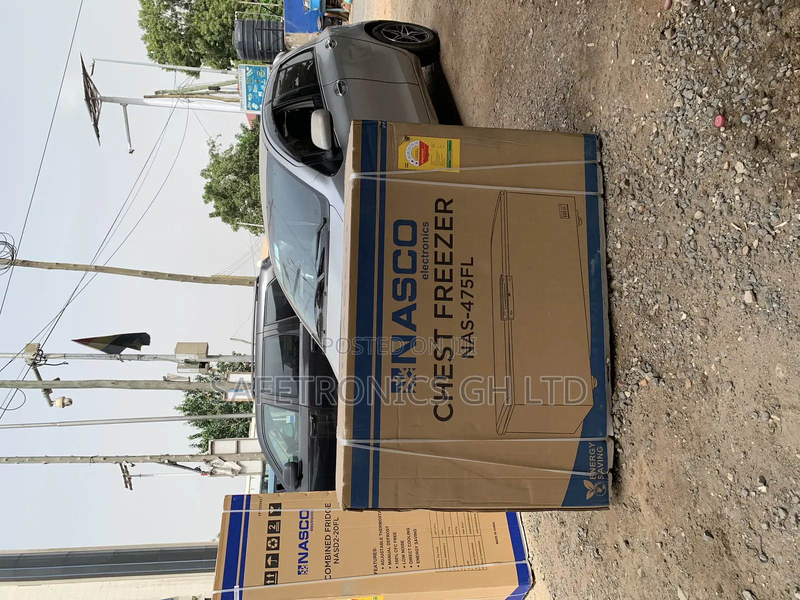 Get Affordable Electric Grey Nas475fl 400 Liters Freezer