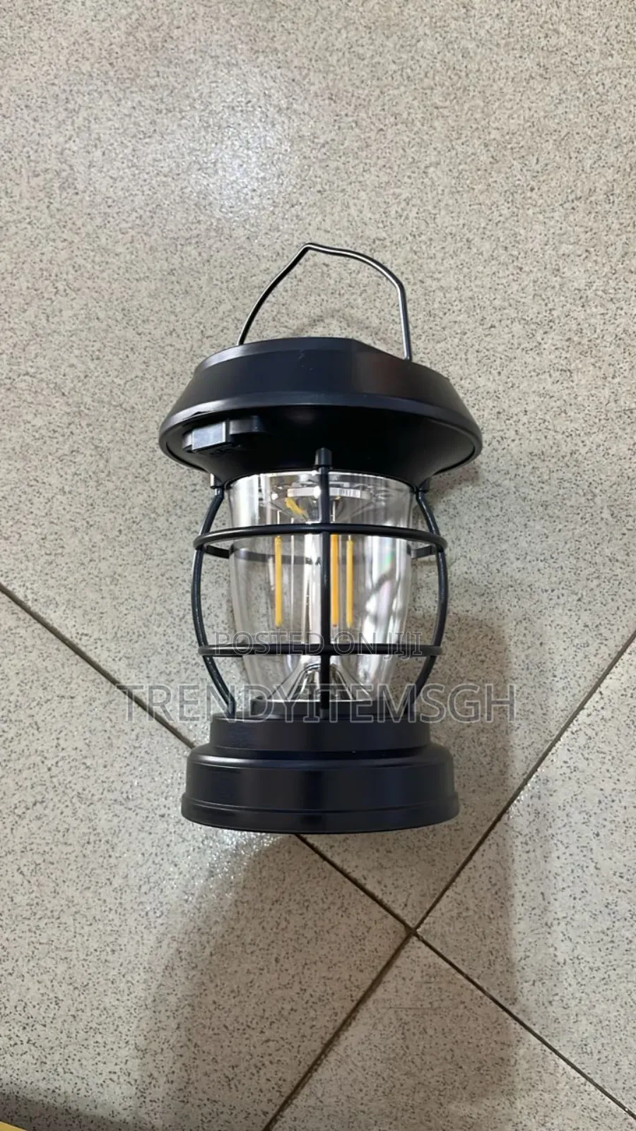 Portable Hanging Solar Sensor Lantern