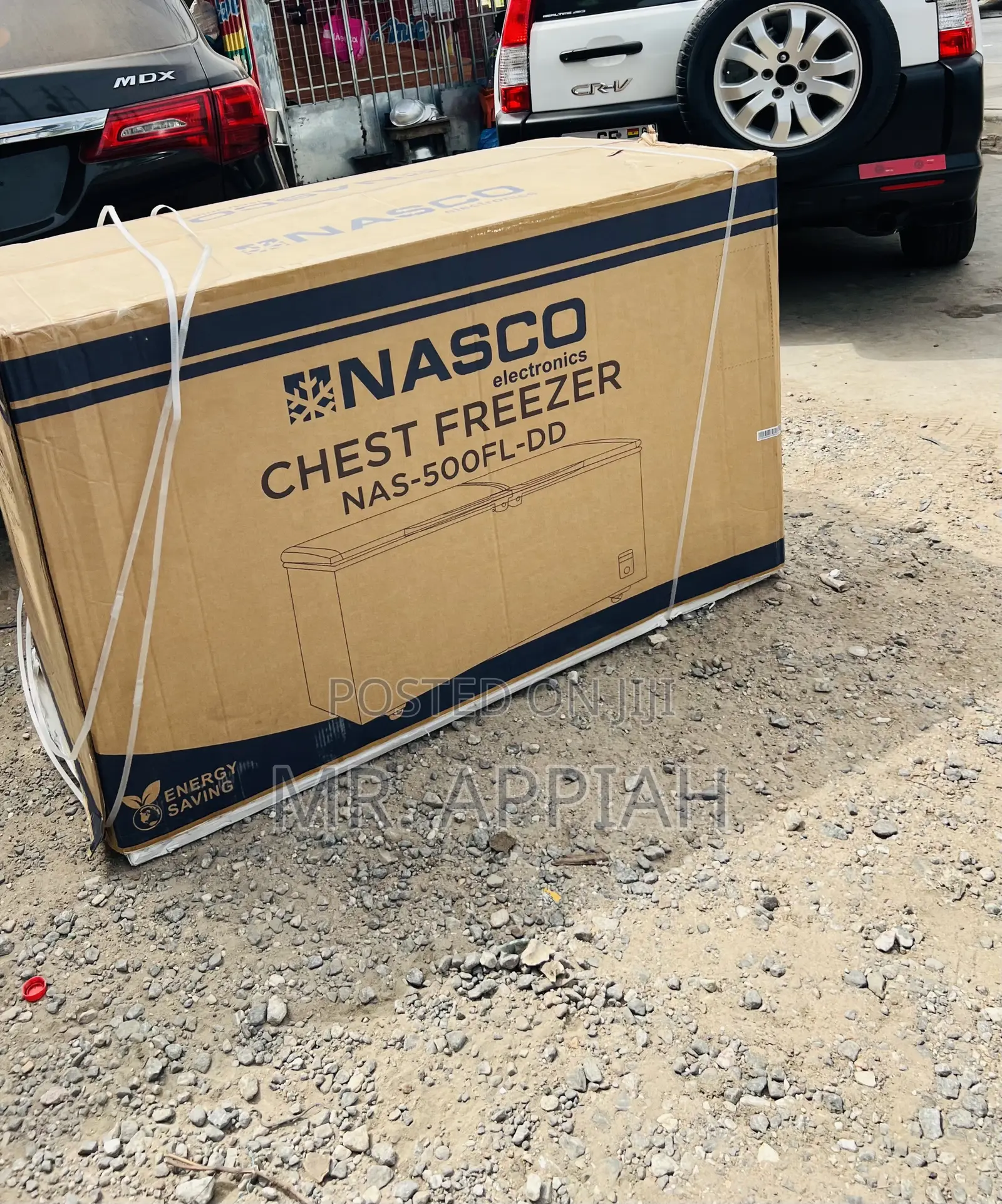 Get Unique Nasco Nas500fl Double Door Chest Freezer(Gray)525liters
