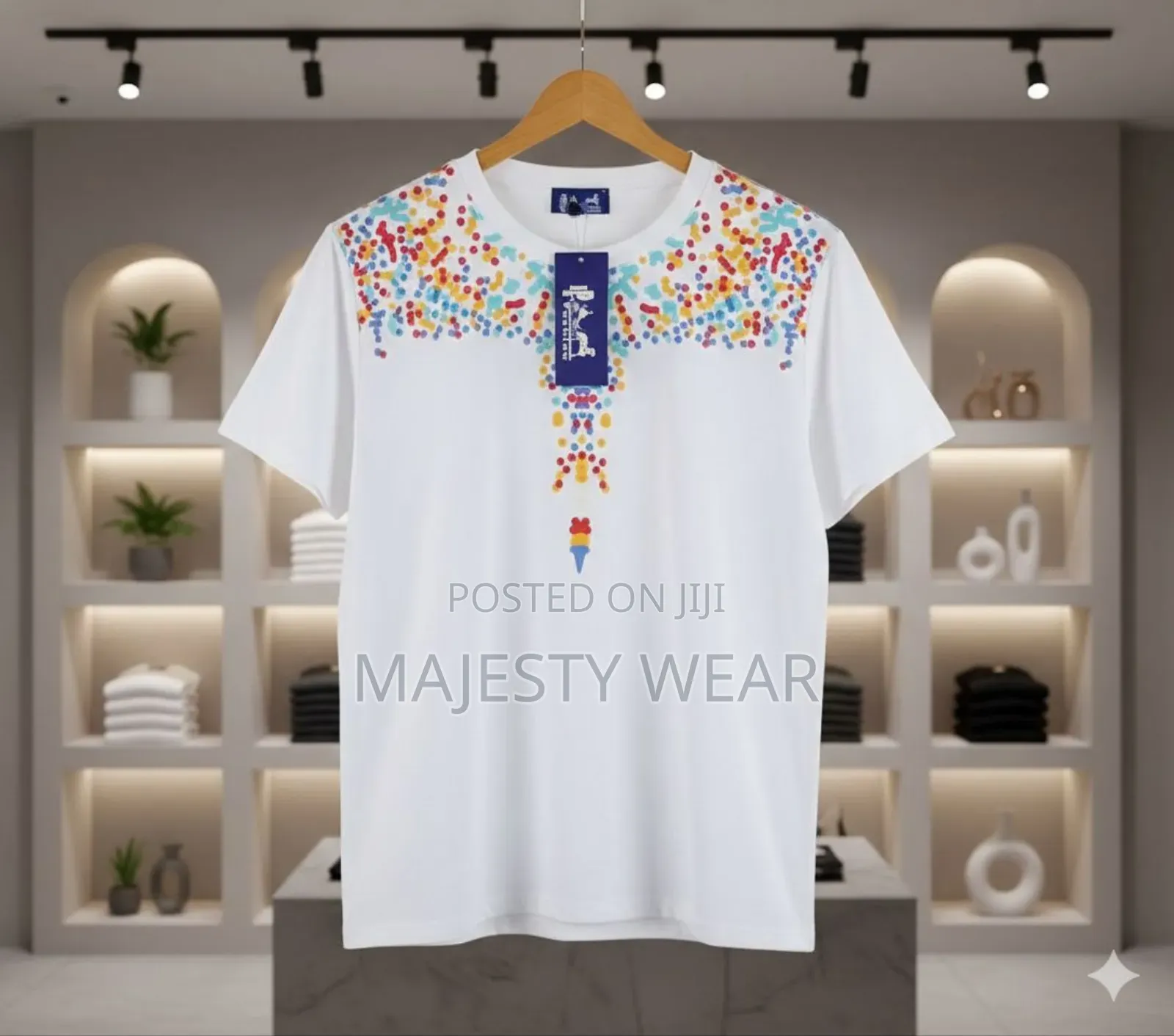 Basic Round Neck T-Shirt for Men