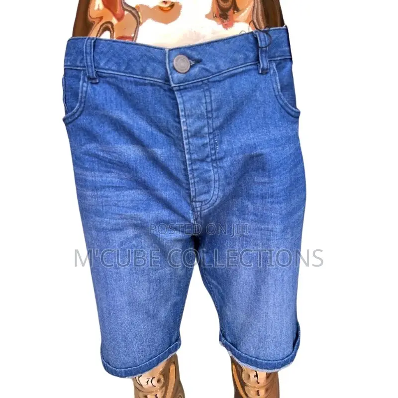 Classic Blue Denim Shorts