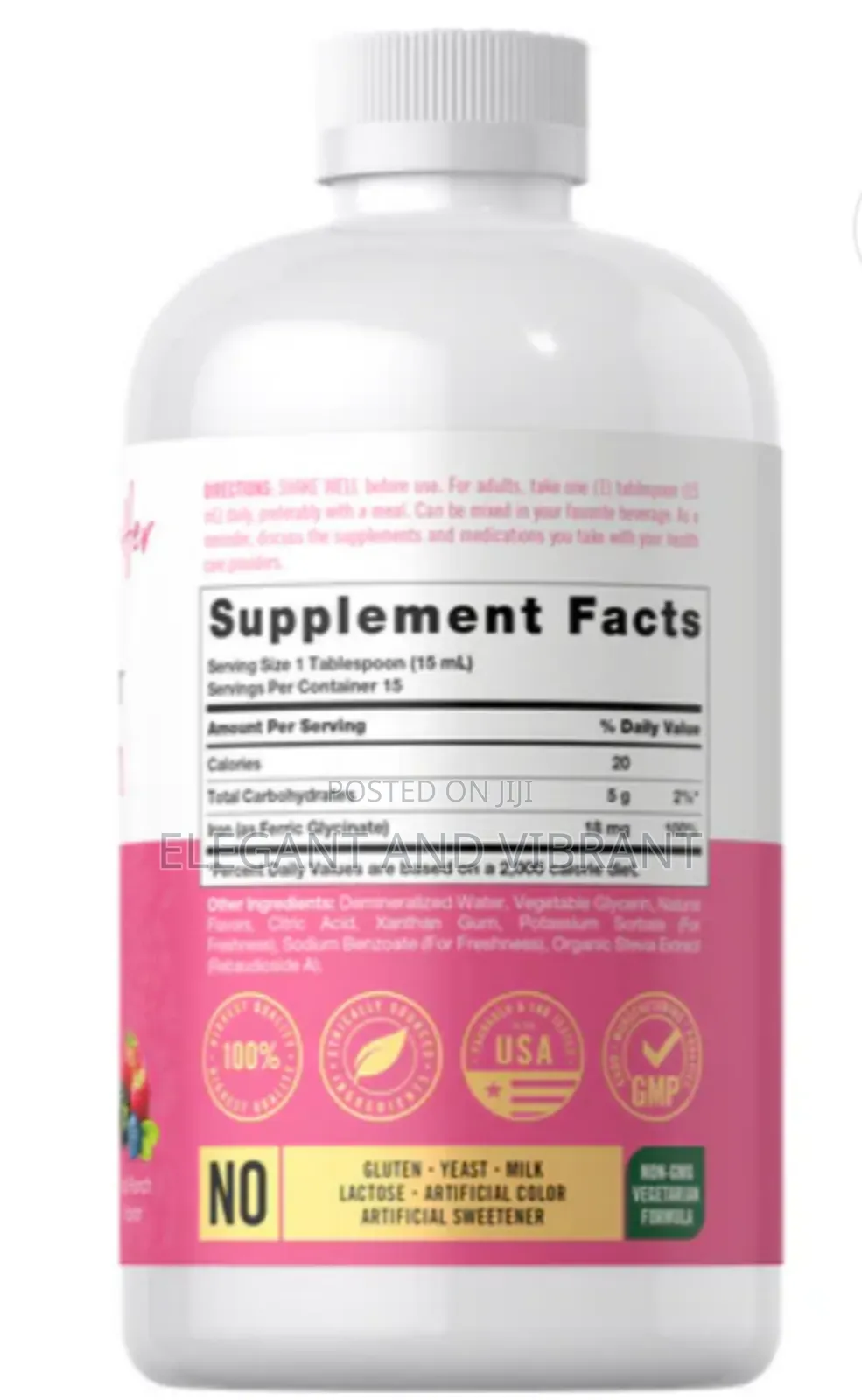 Iron | 8oz Liquid Drops