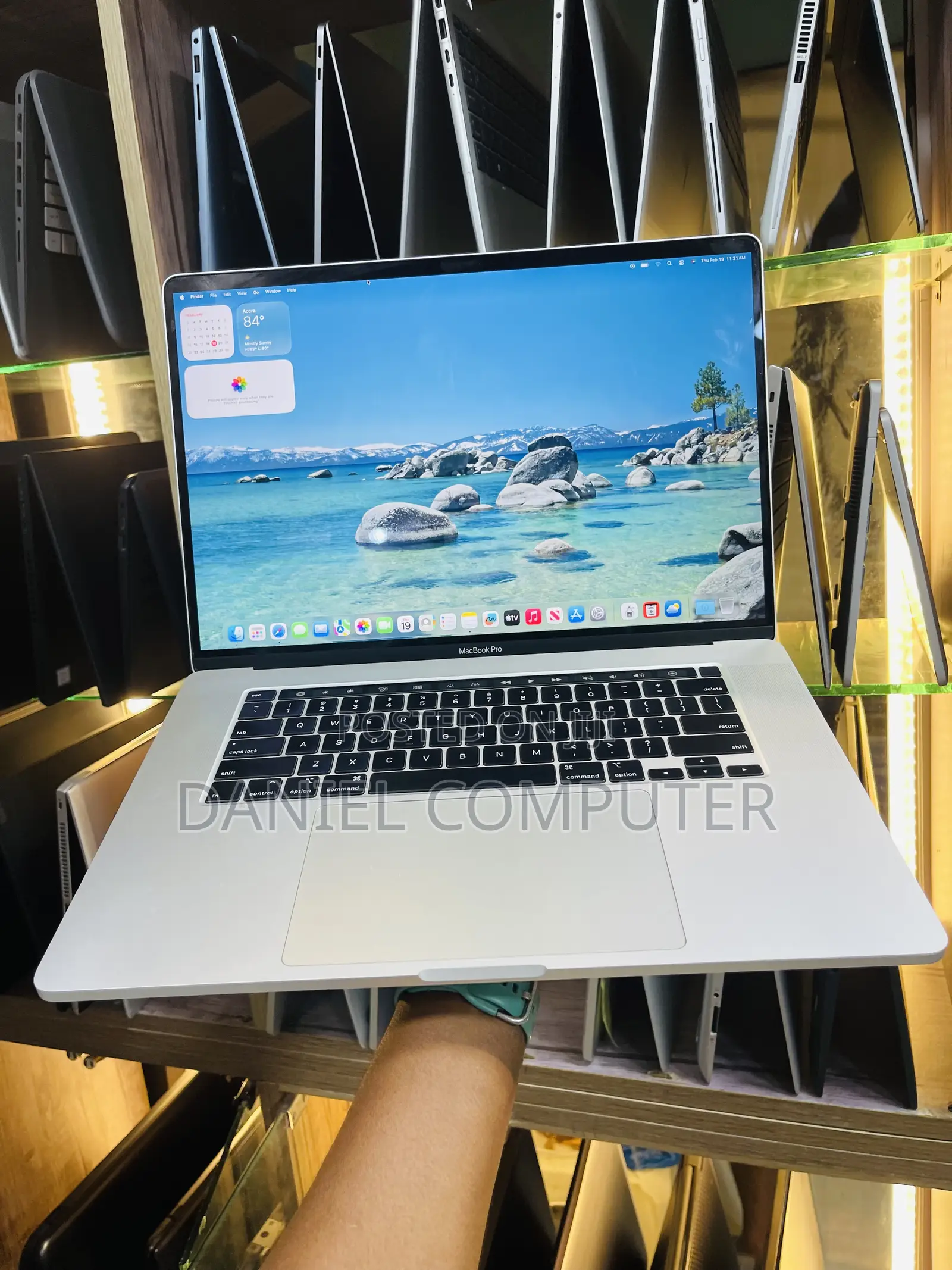 Laptop Apple MacBook Pro 2019 16GB Intel Core i7 SSD 512GB