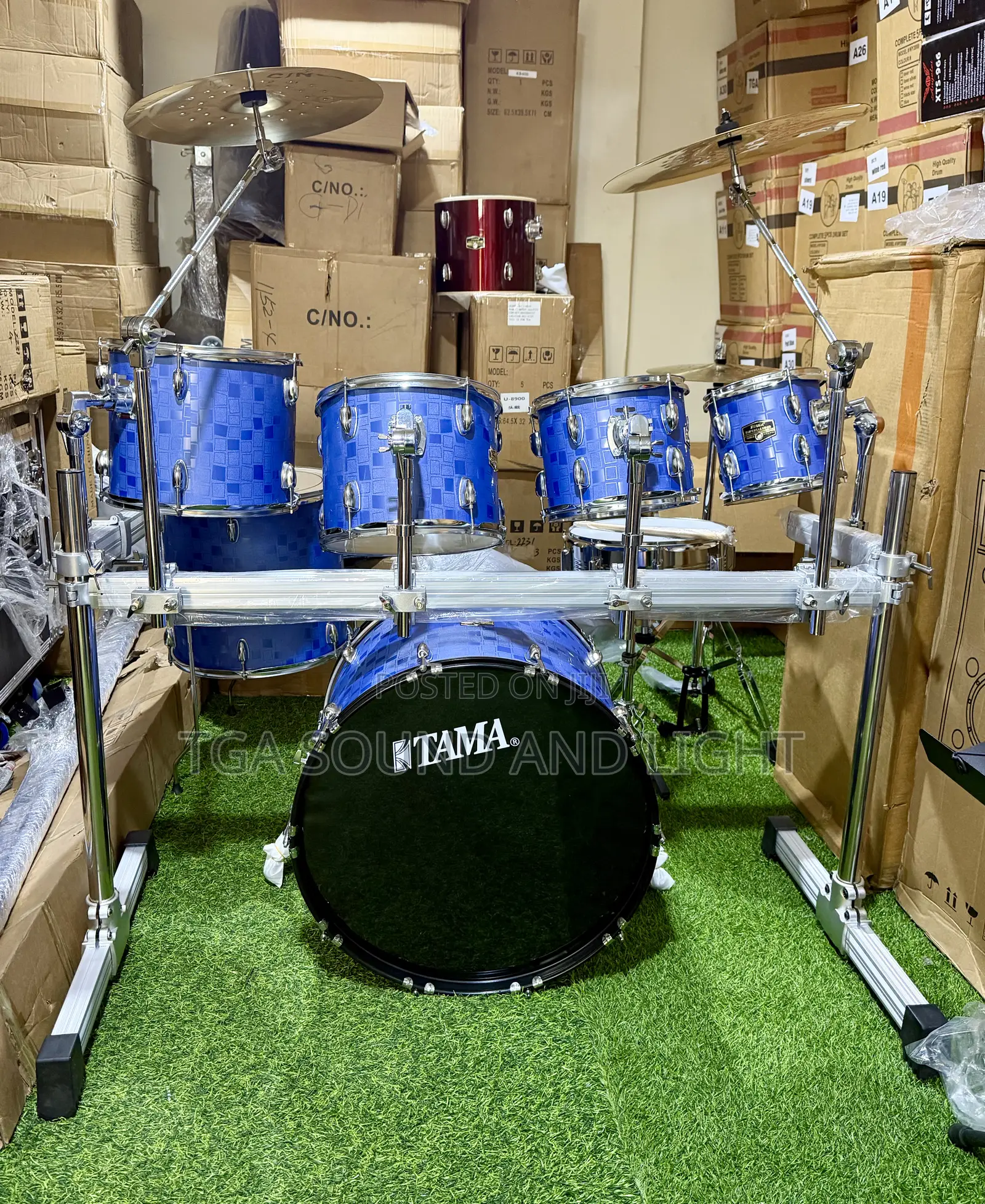 Tama Imperial Star 7pcs Drum Set