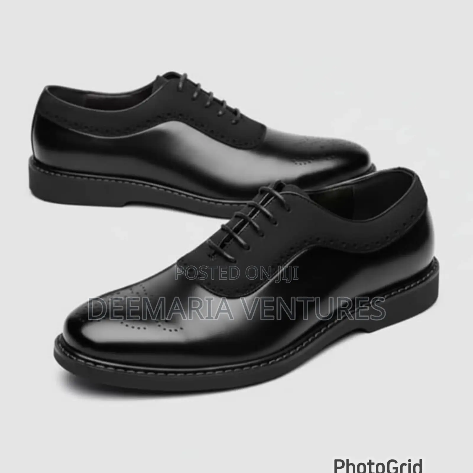 Quality Men’S Leather Shoe (Brown And Black)