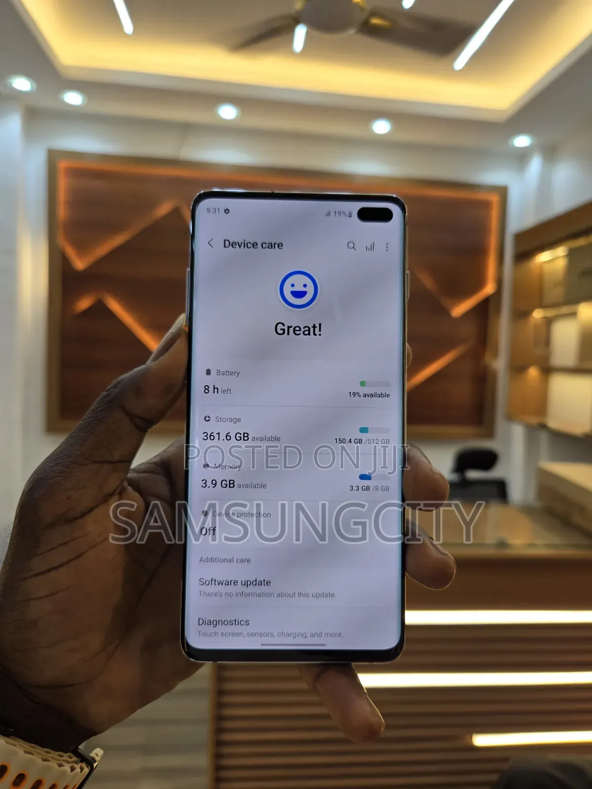 Samsung Galaxy S10 Plus 512 GB White