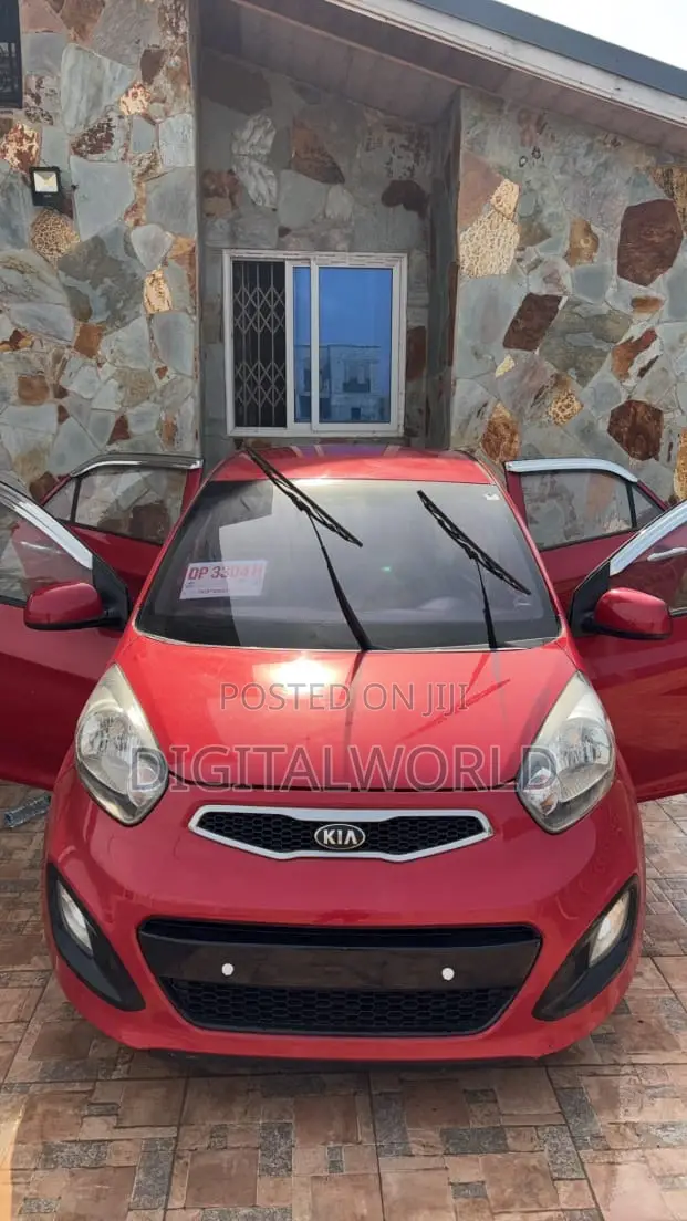 Kia Morning 2015 Red