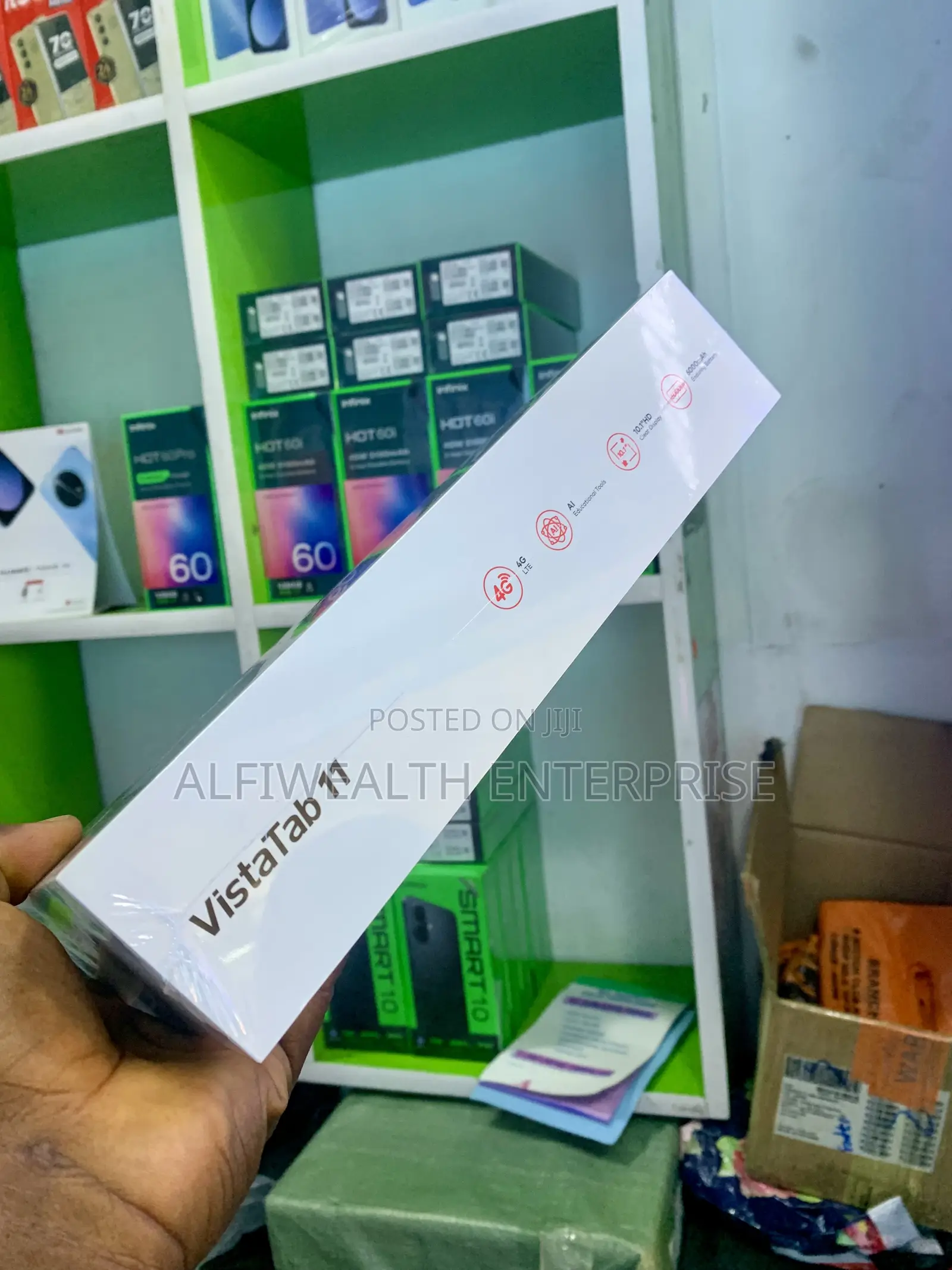 New Itel VistaTab 11 128 GB Black