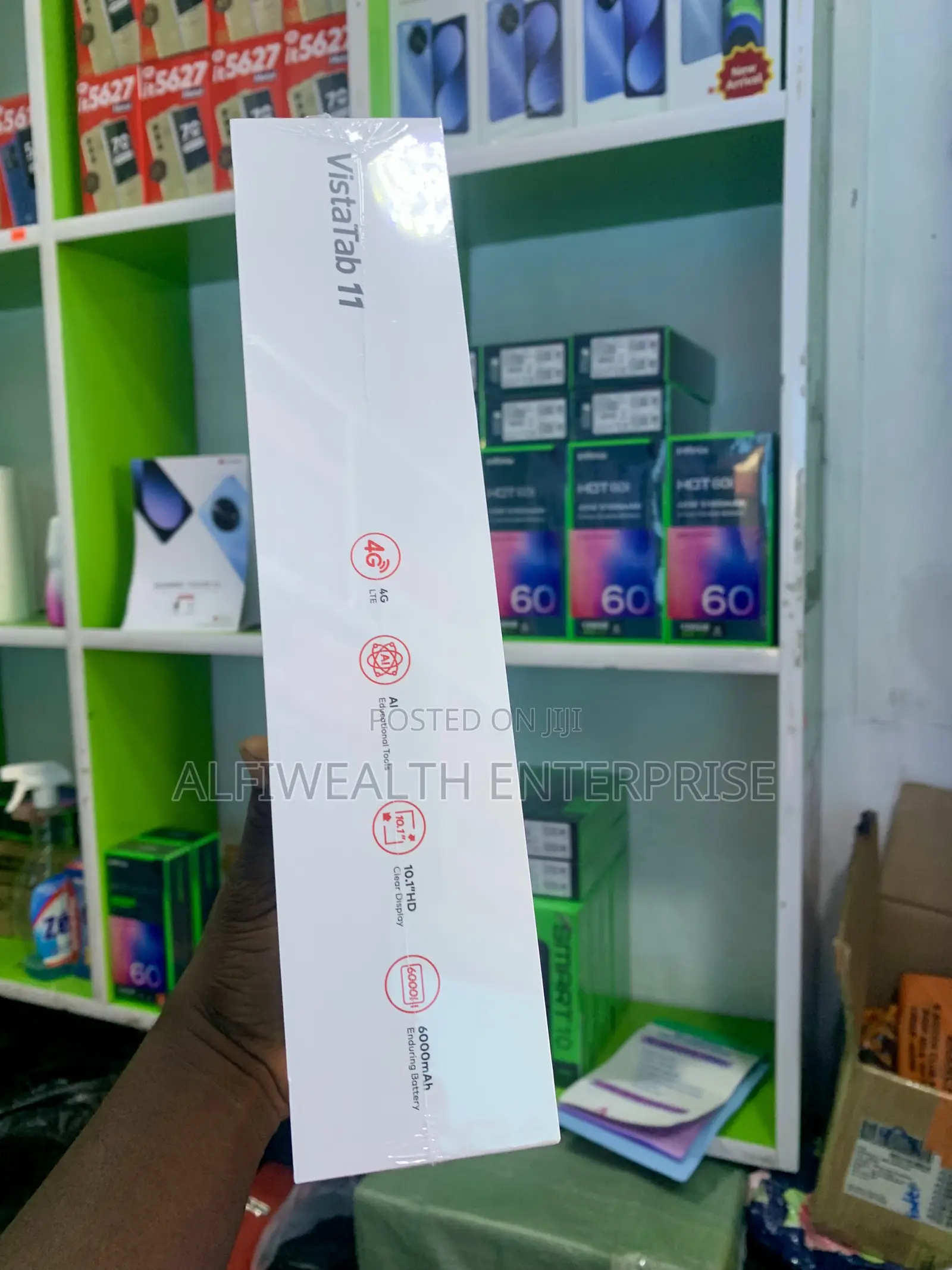 New Itel VistaTab 11 128 GB Black
