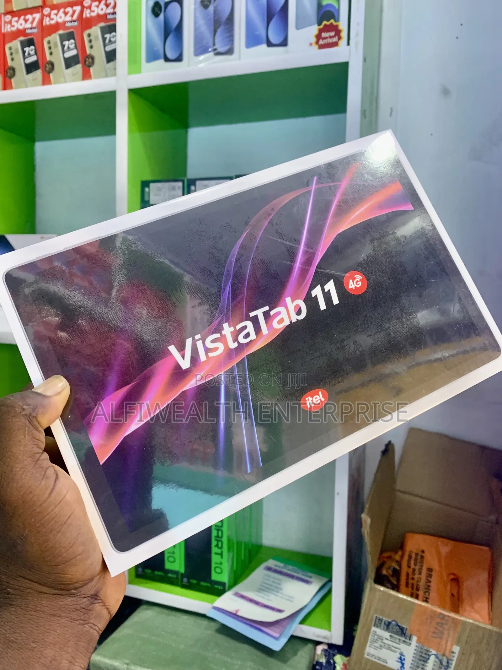New Itel VistaTab 11 128 GB Black