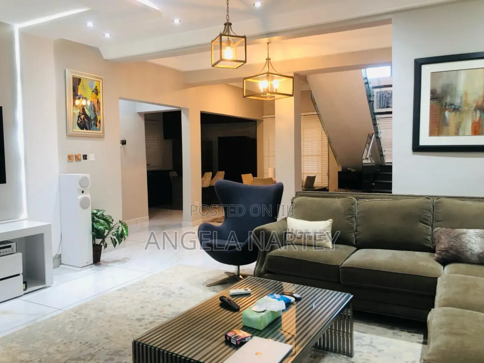 Furnished 4bdrm House in Sakumono Estates for sale