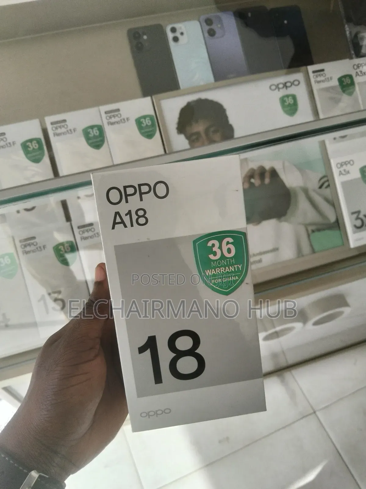 New Oppo A18 128 GB Black