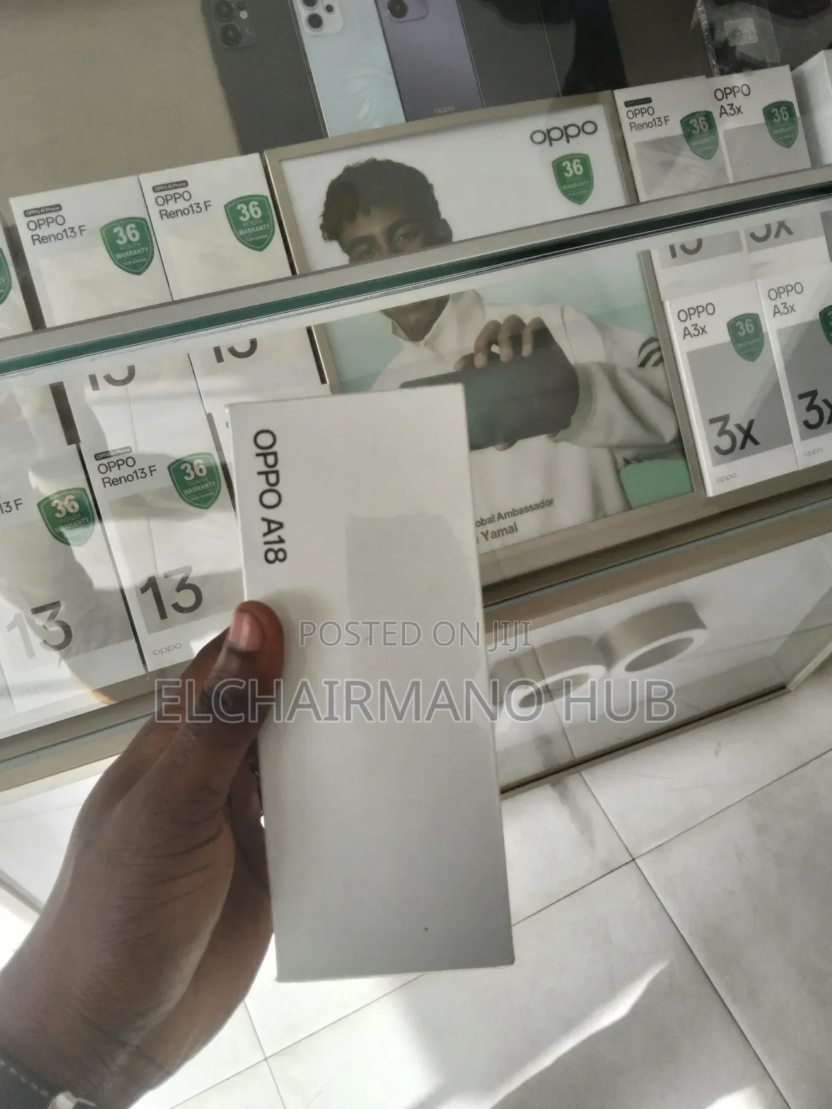 New Oppo A18 128 GB Black