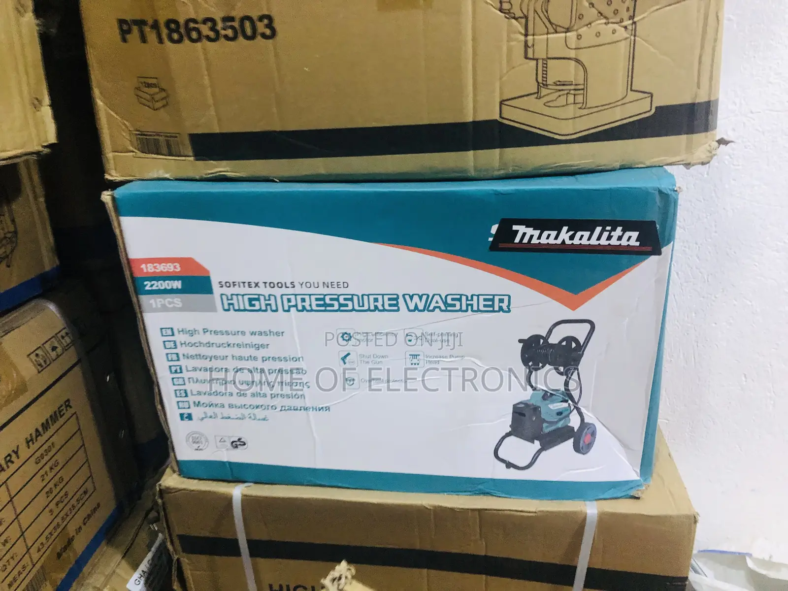 Brand New Makalita 2200 Watts High Pressure Car Wash For Garage