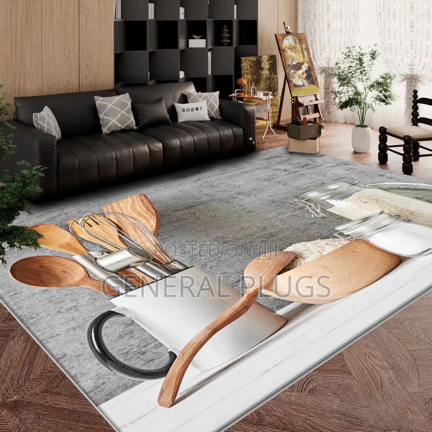 Superior Quality Large Hairy Rug (200x300cm)