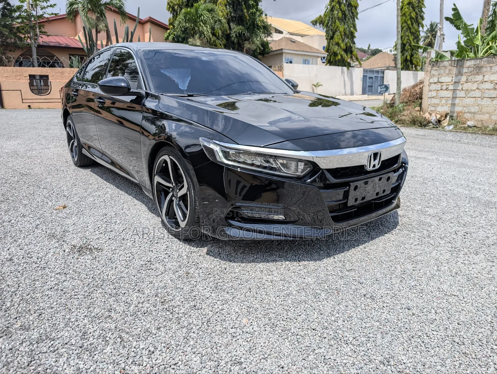 Honda Accord Sport (2.0L 4cyl Turbo 10A) 2019 Black