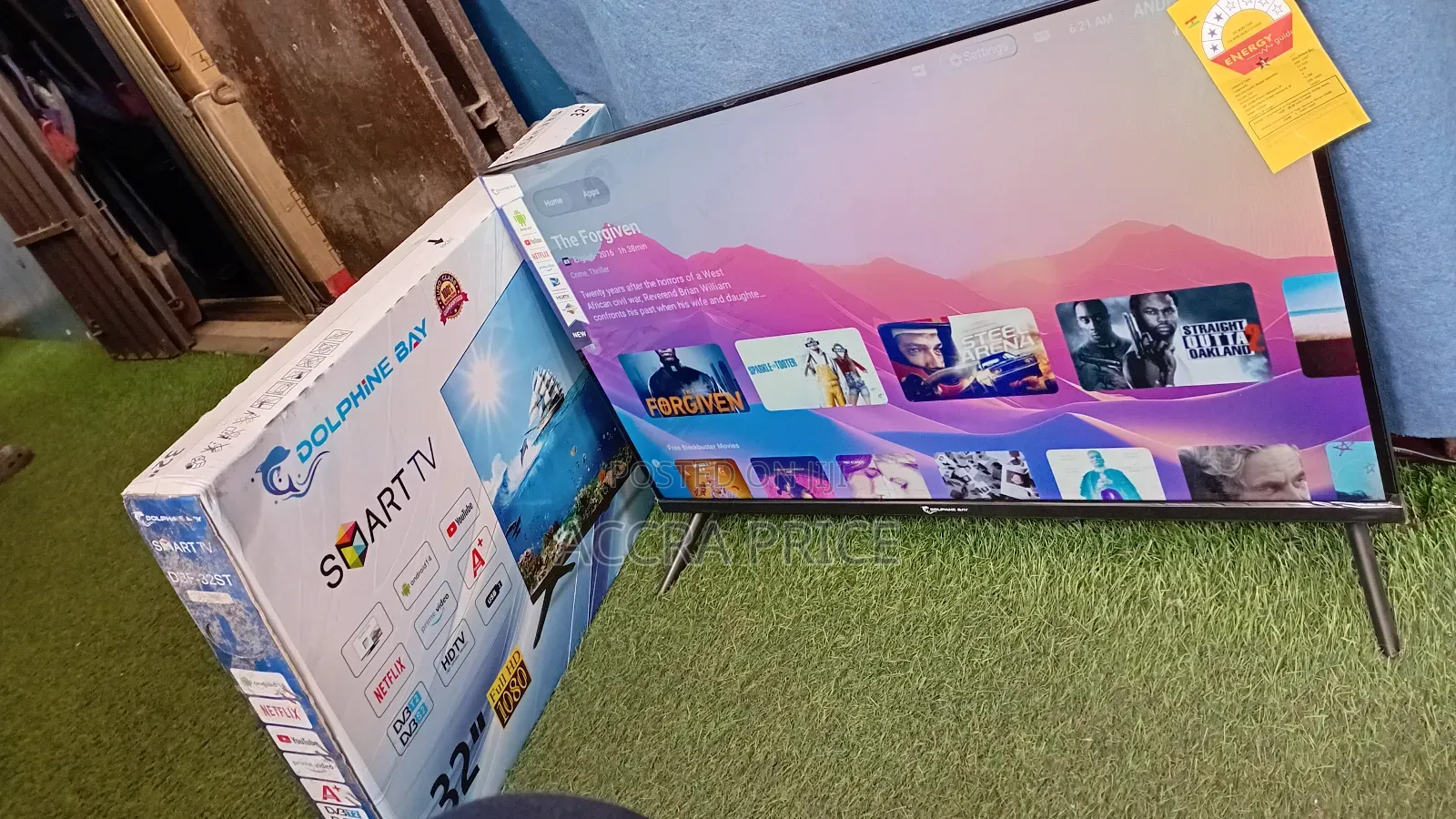Clear Vision 32inches Smart Dolphine Bay 32inches Tv