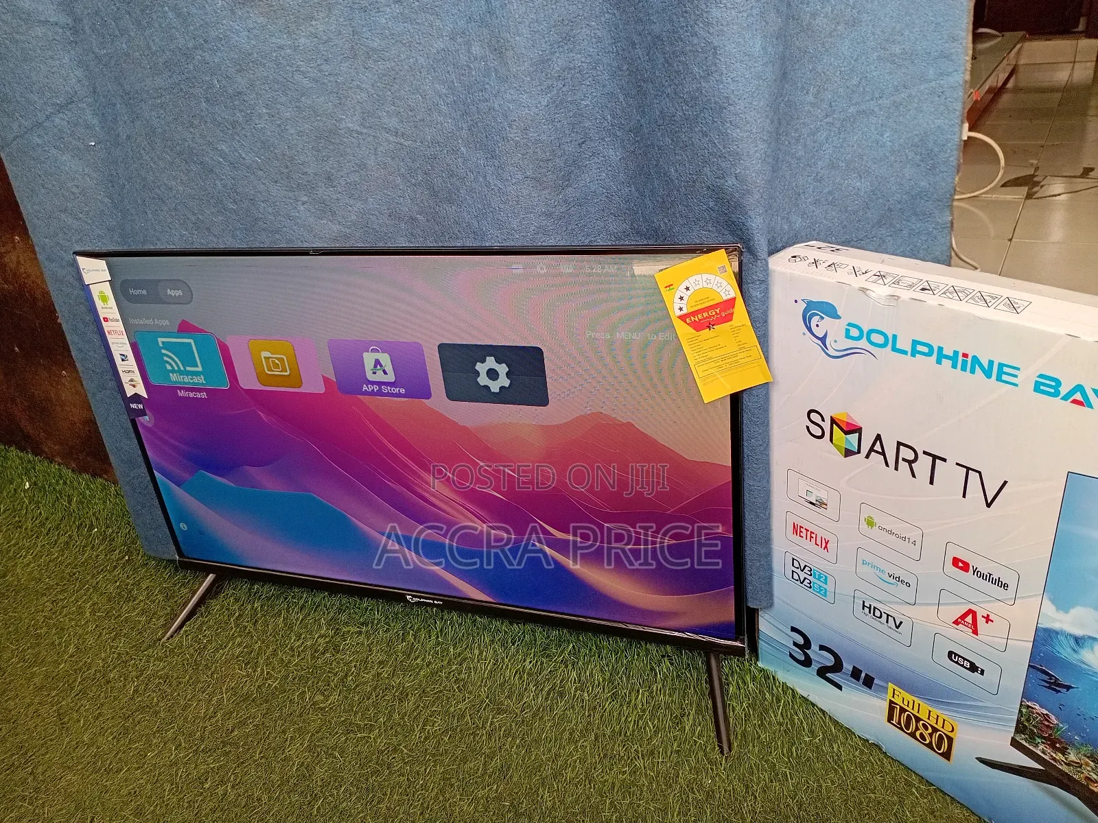 Clear Vision 32inches Smart Dolphine Bay 32inches Tv