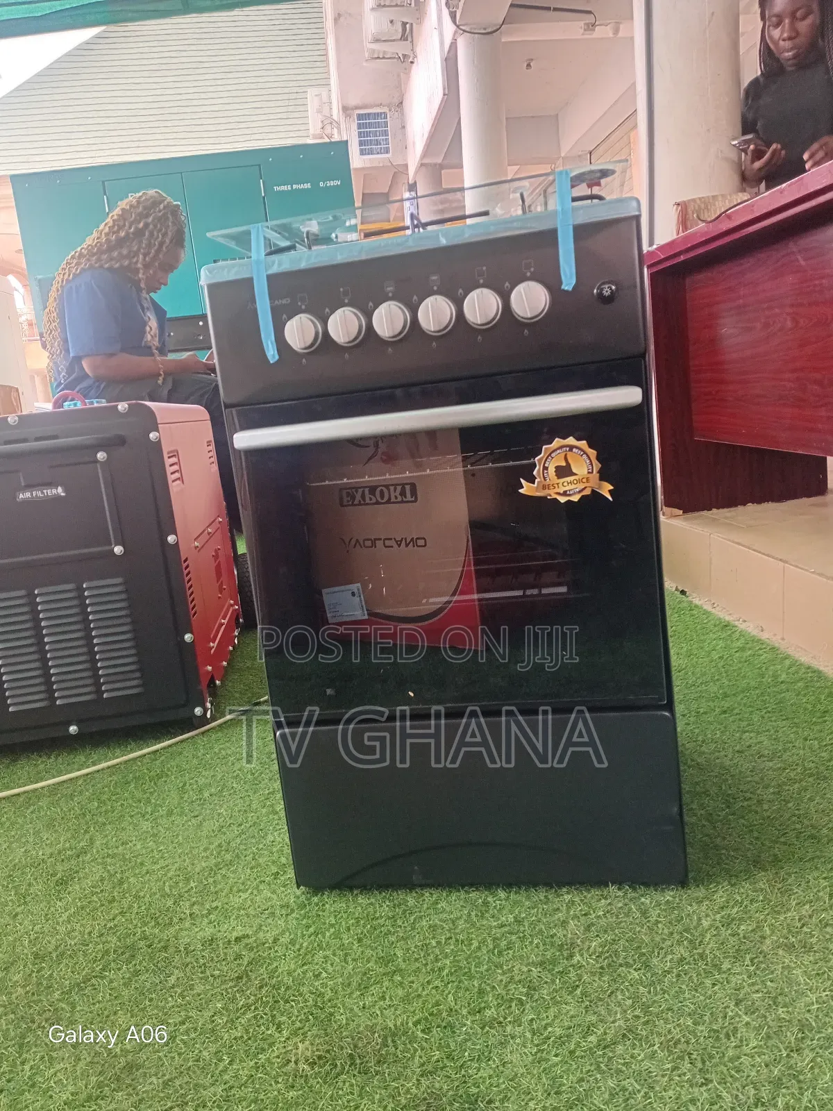 Volcano 50x50 Table Top Gas Cooker – Strong Metal Body50x50