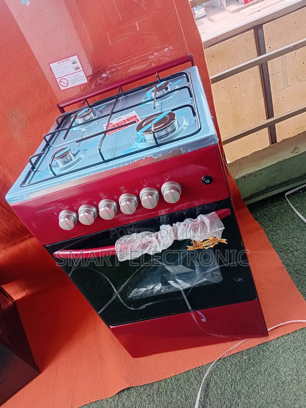 Volcano Automatic Ignition Gas Cooker _Saft Gas Burner