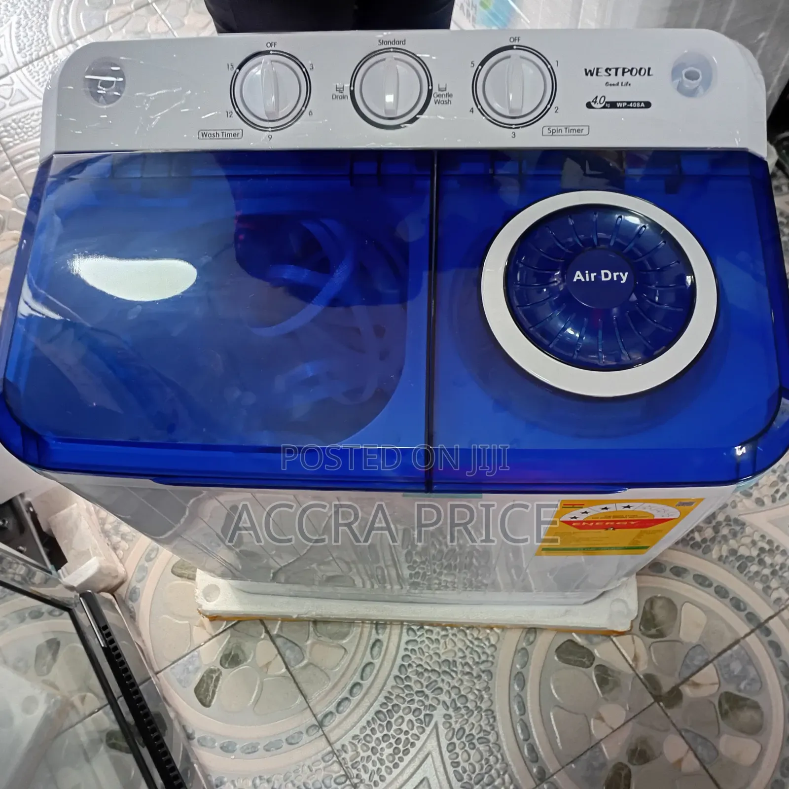 Style and Branding Washing Machine 4kg Westpool Washing Machine