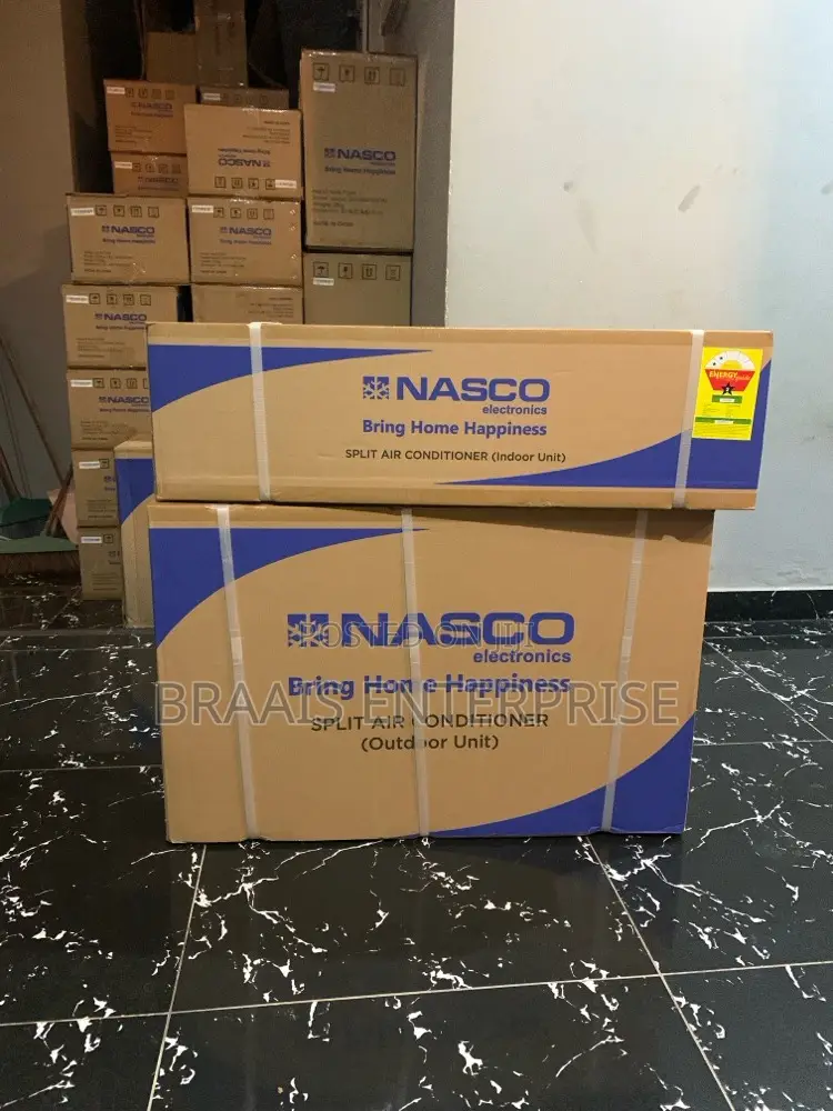 Nasco 1.5hp Split Air Conditioner R410 Gas
