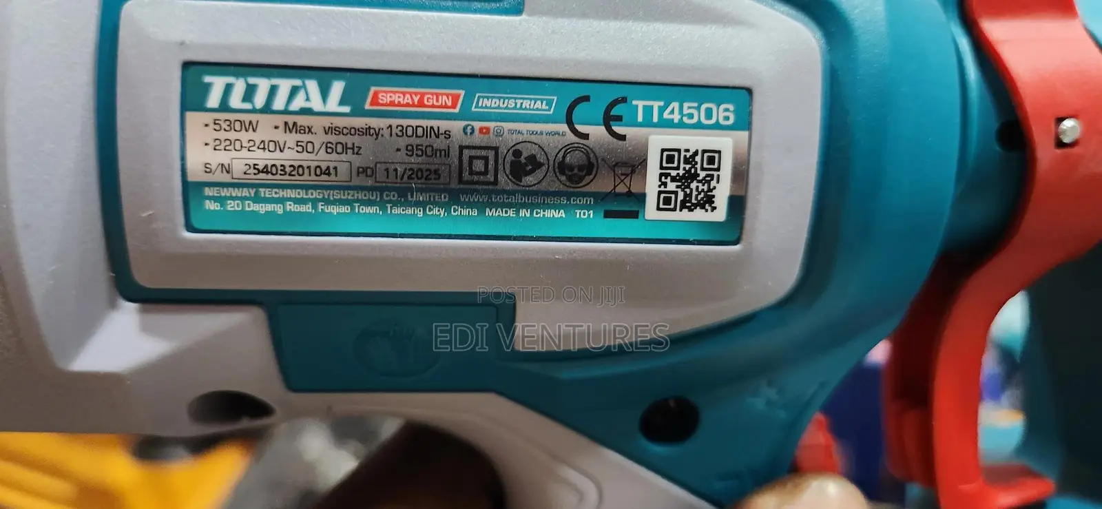 Total 530w Spray Gun.