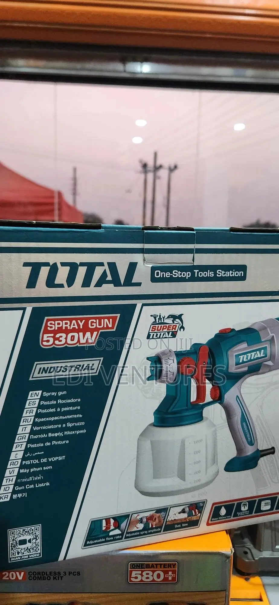 Total 530w Spray Gun.