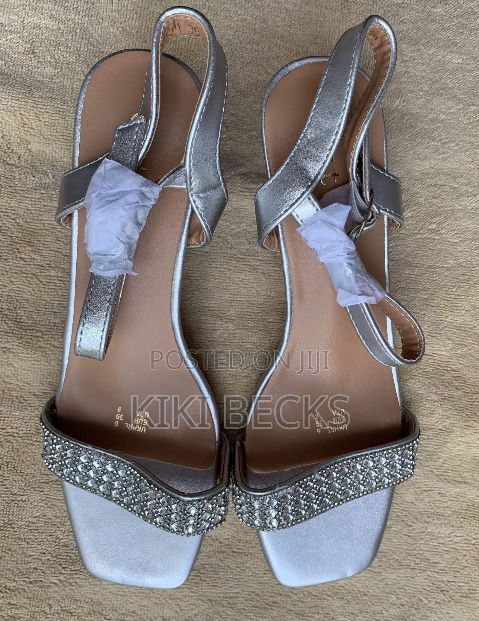 Silver and Gold Ladies Heel