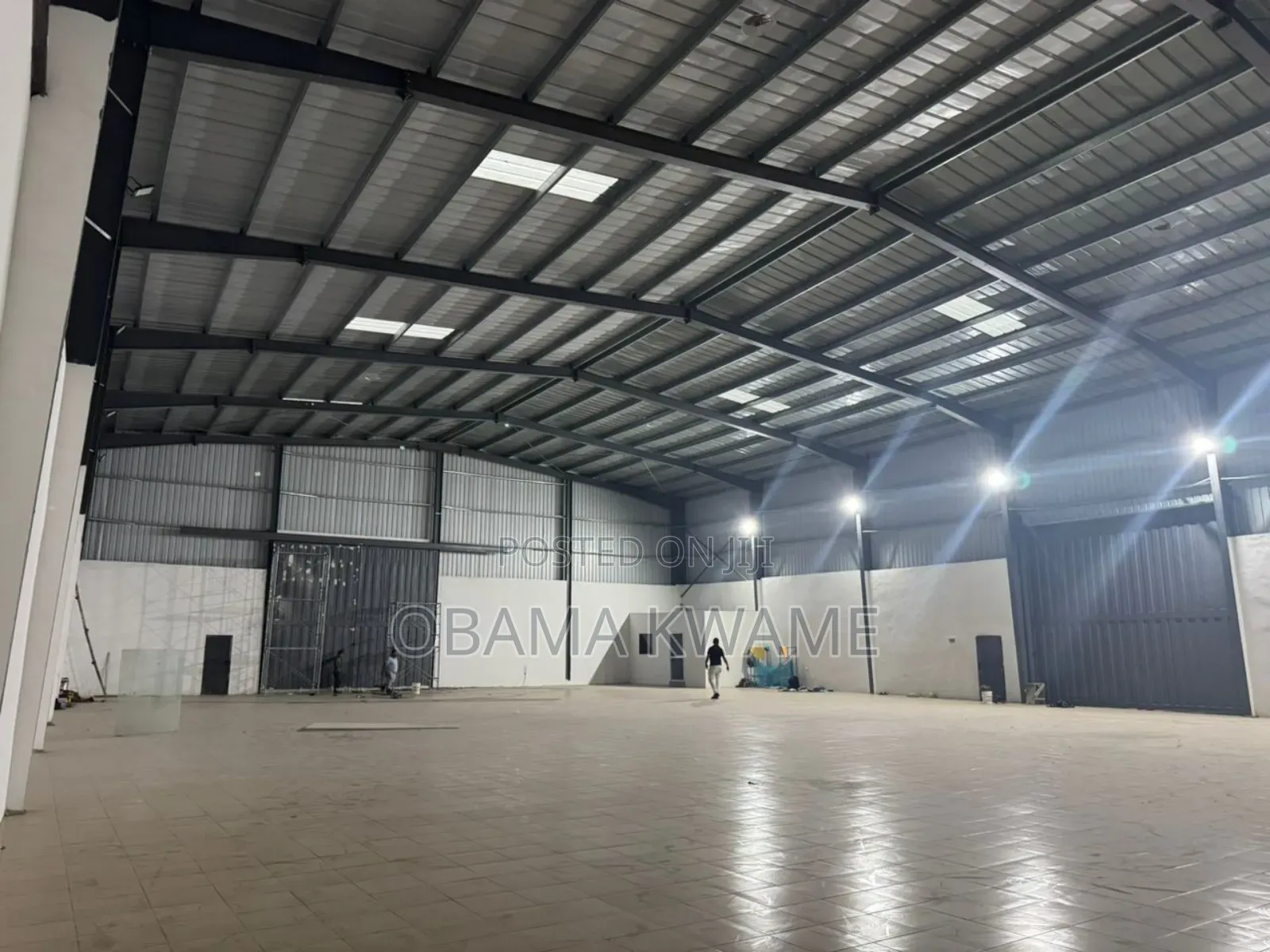 1200 SQM Warehouse for Rent at West Legon