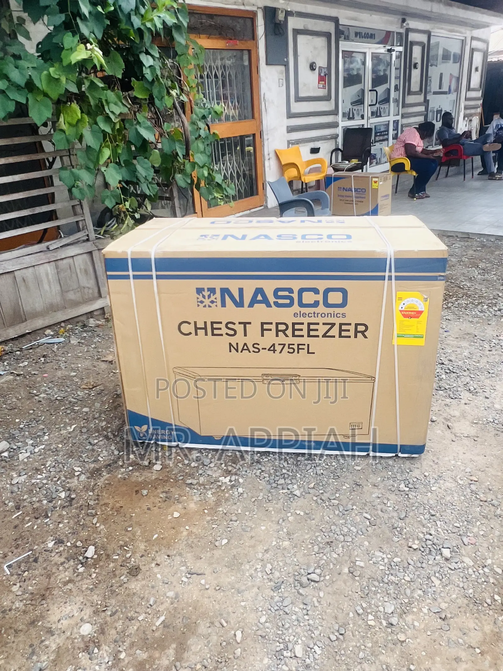 Affordable Nasco Nas475fl 400liters Single Door Chest Freezer(Gray) 