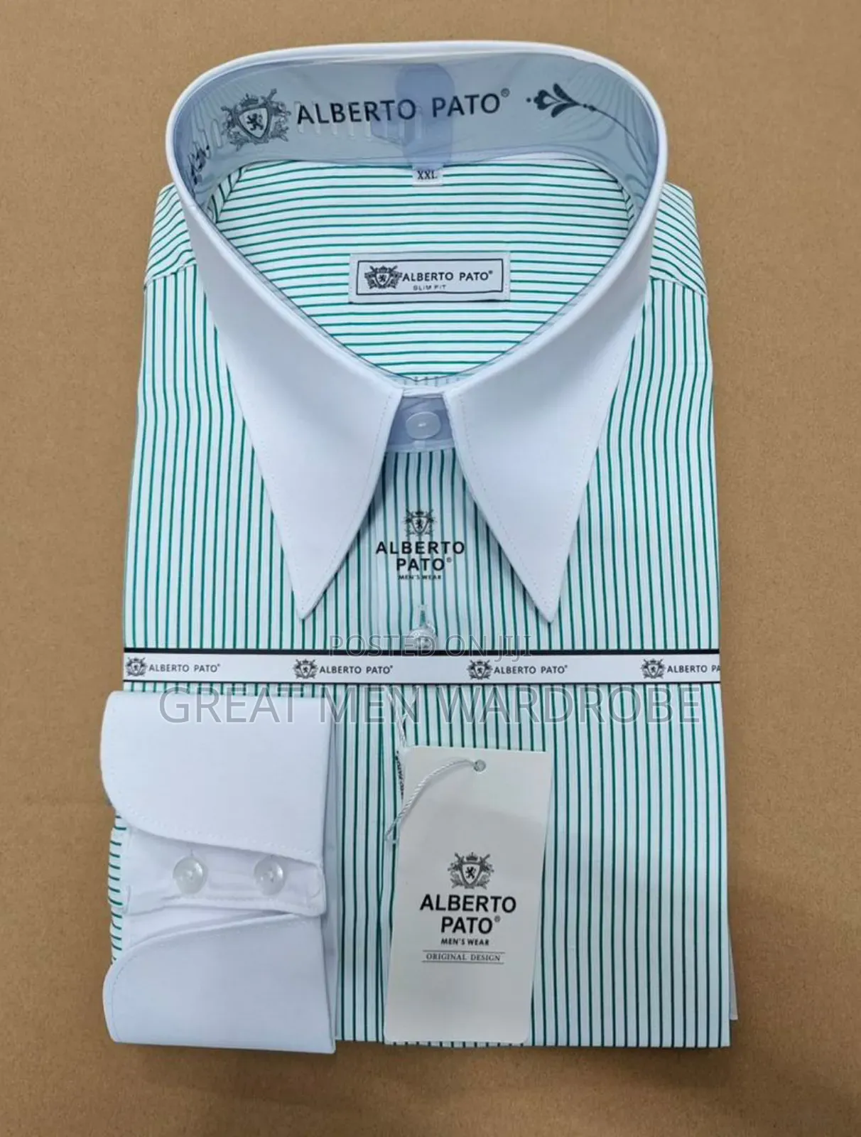 Slim Fit Plain Long Neck