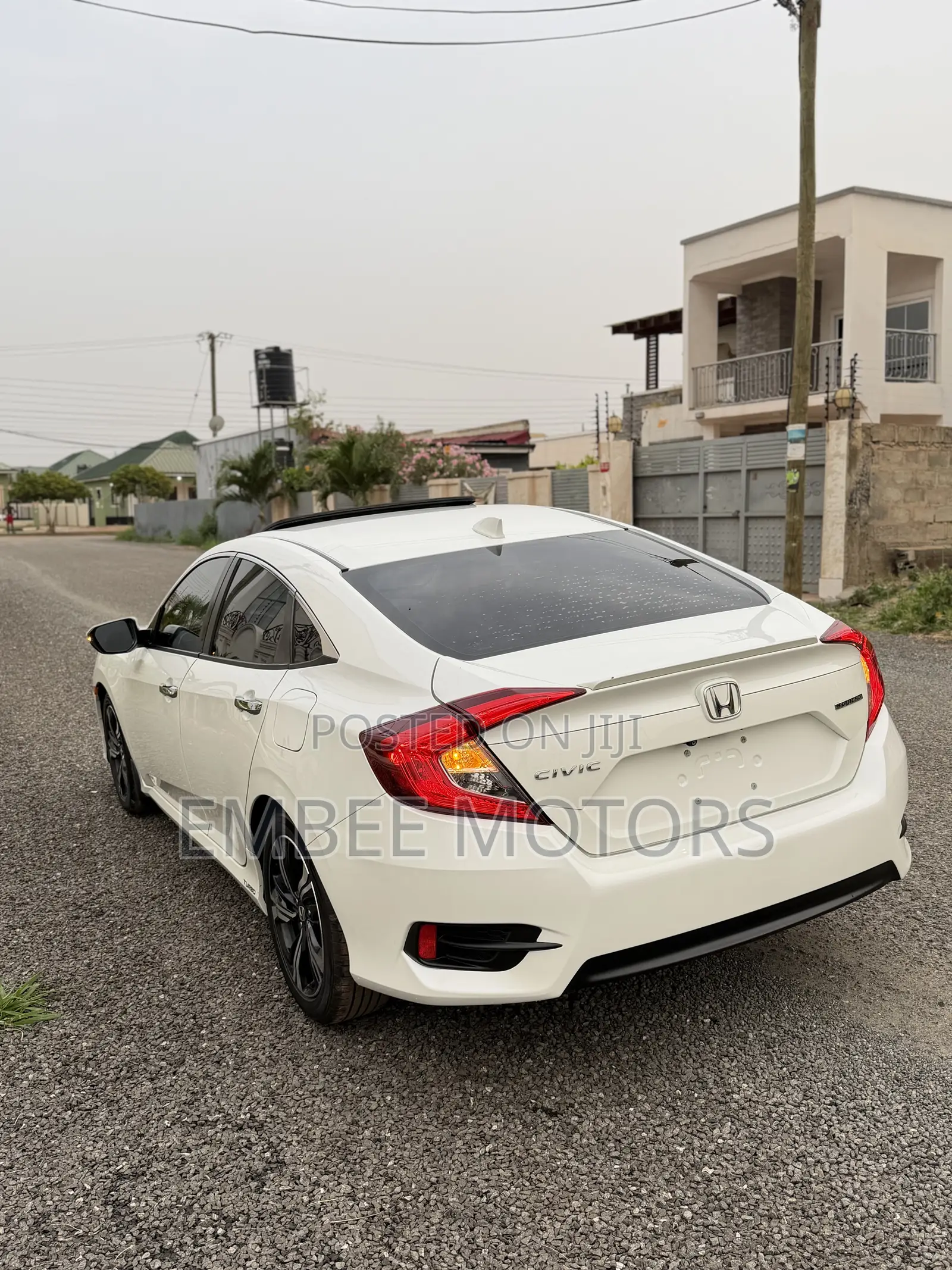 Honda Civic Touring Sedan 2018 White
