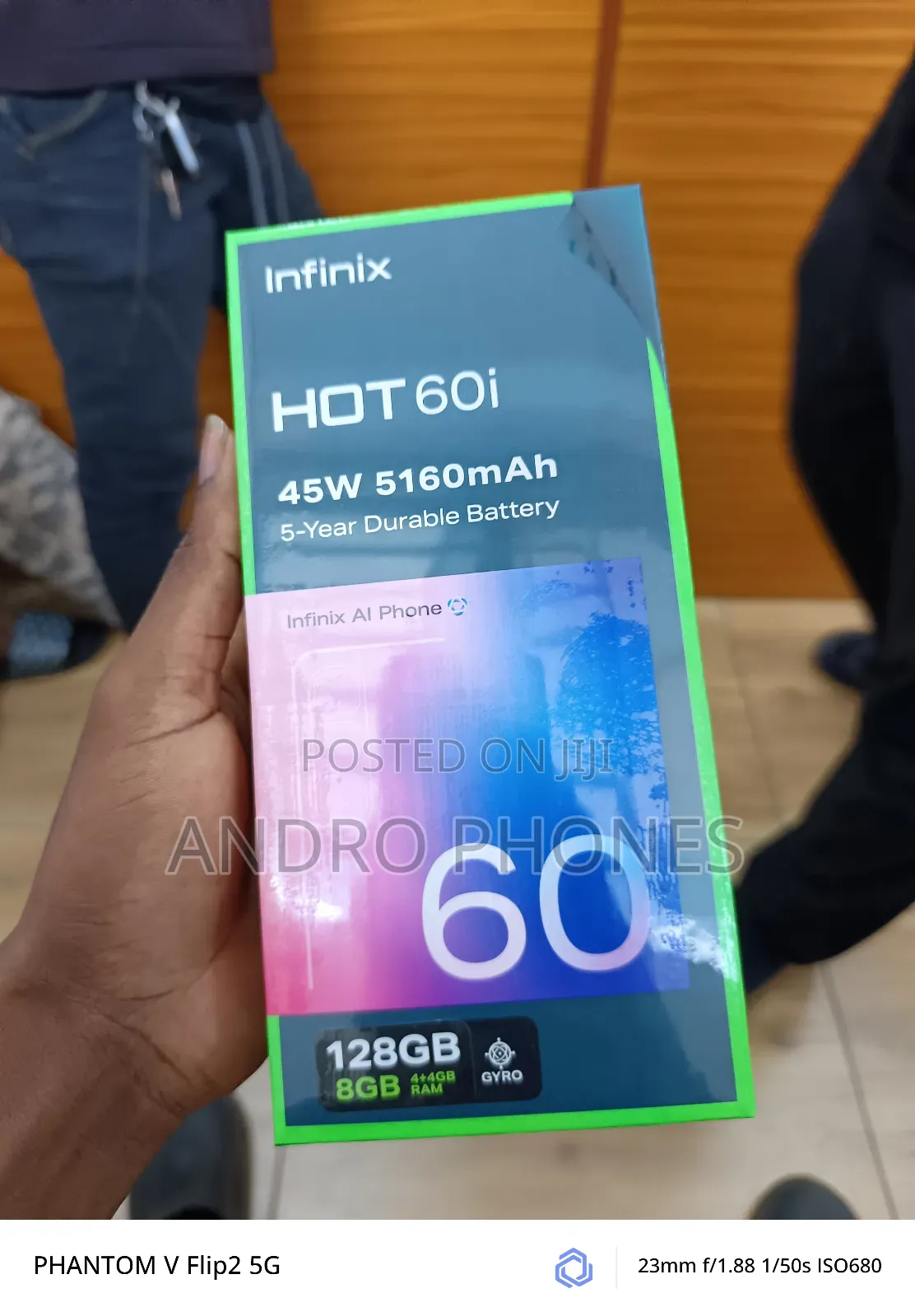 New Infinix Hot 60i 128 GB Green