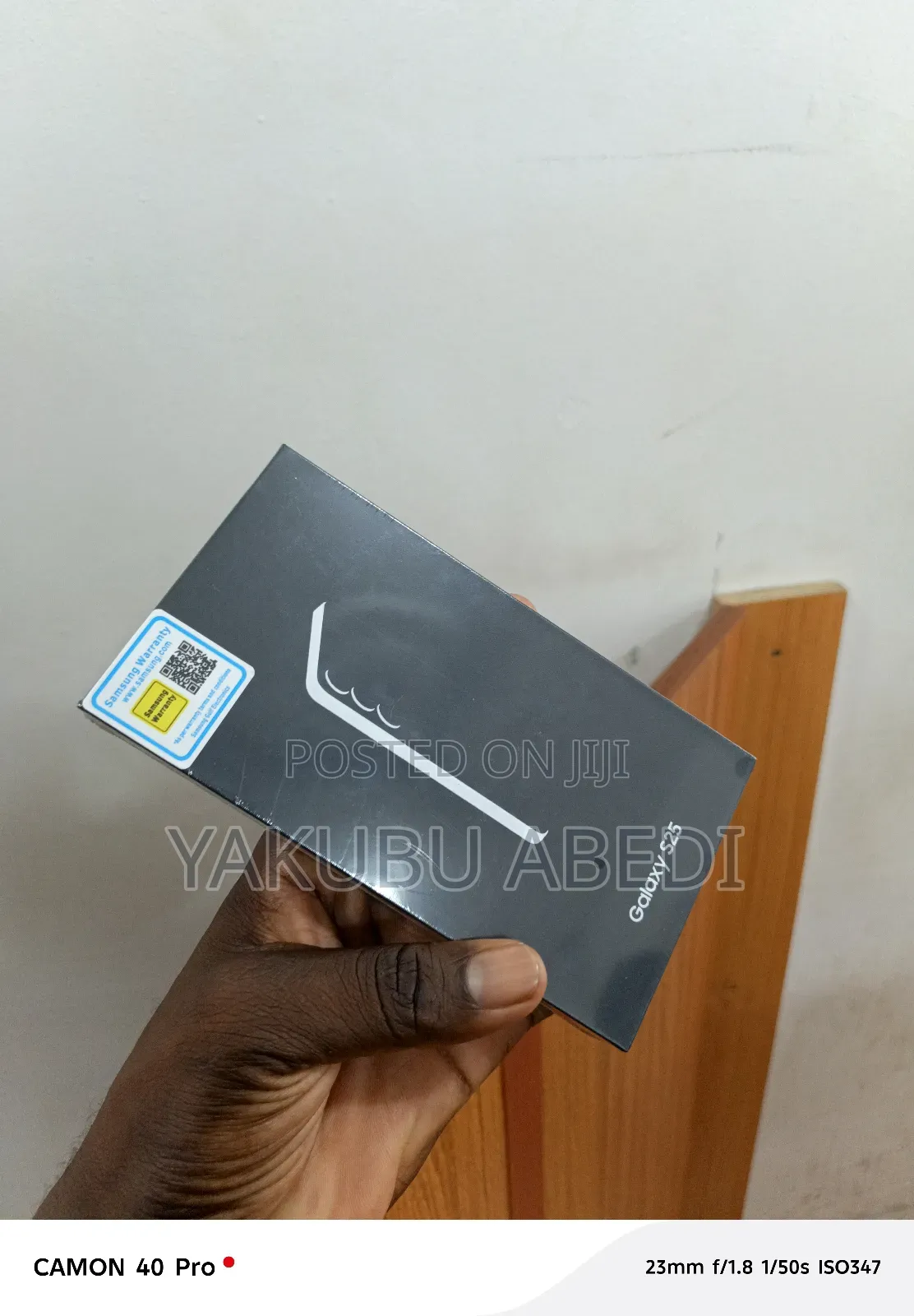 New Samsung Galaxy S25 256 GB Gray